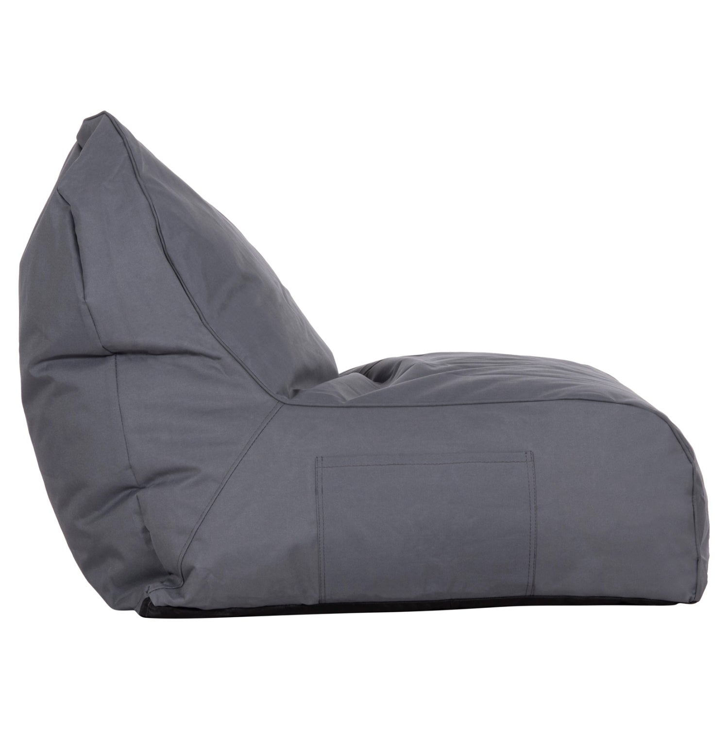 Пуф CLOUD сив цвят 100% водоустойчив 81/78/73см