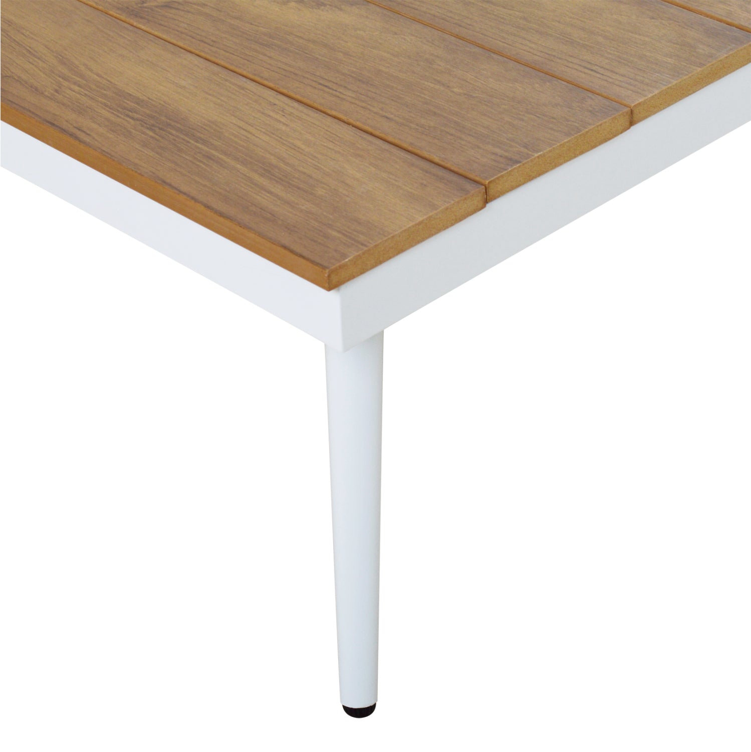 Градински комплект SABINE-сив-бял  177.5x243x80 с маса 76 x 77.5 x 33 см