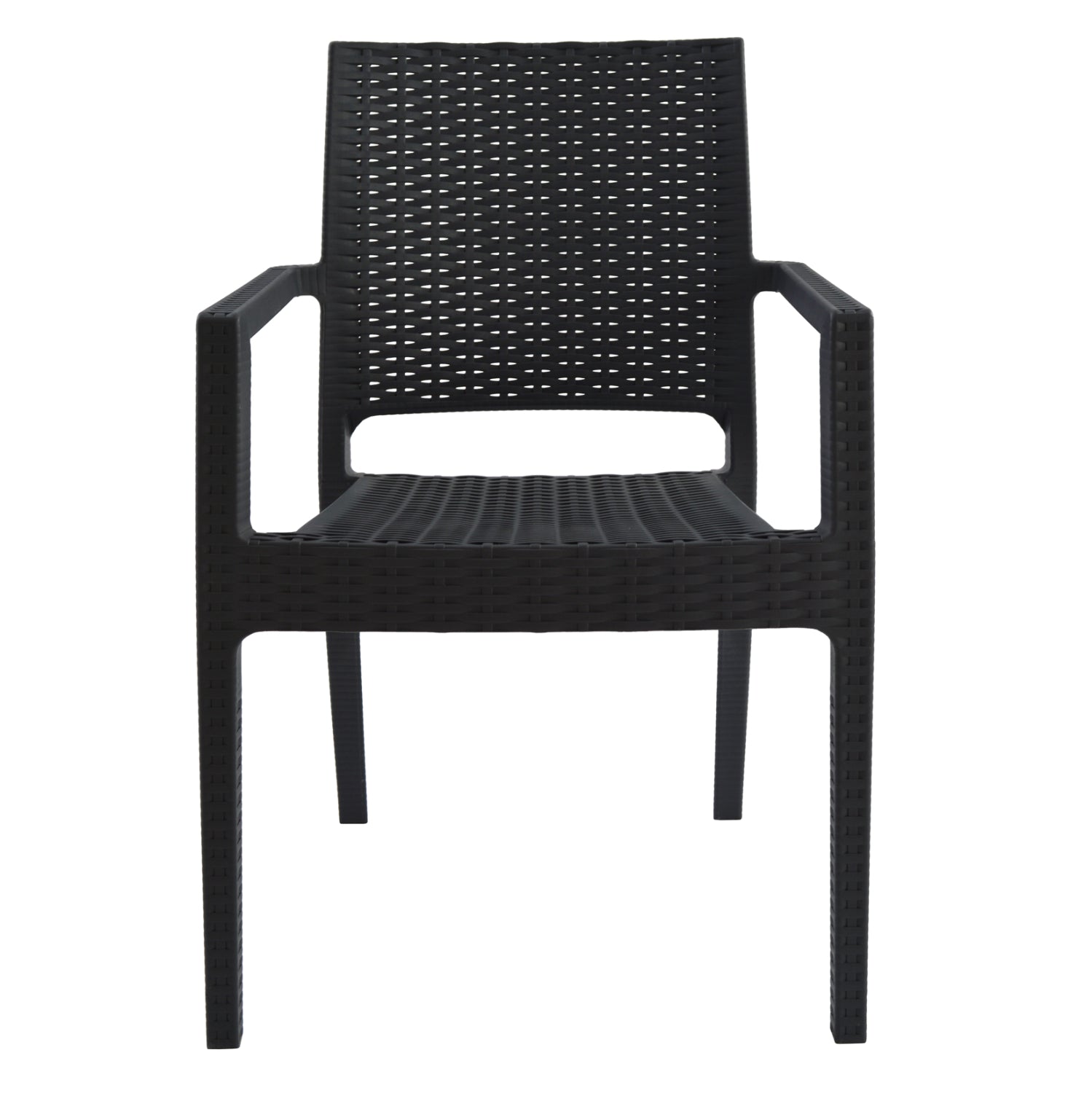 Полипропиленов стол Кaganu, тъмно сив, 57x55.5x89 см