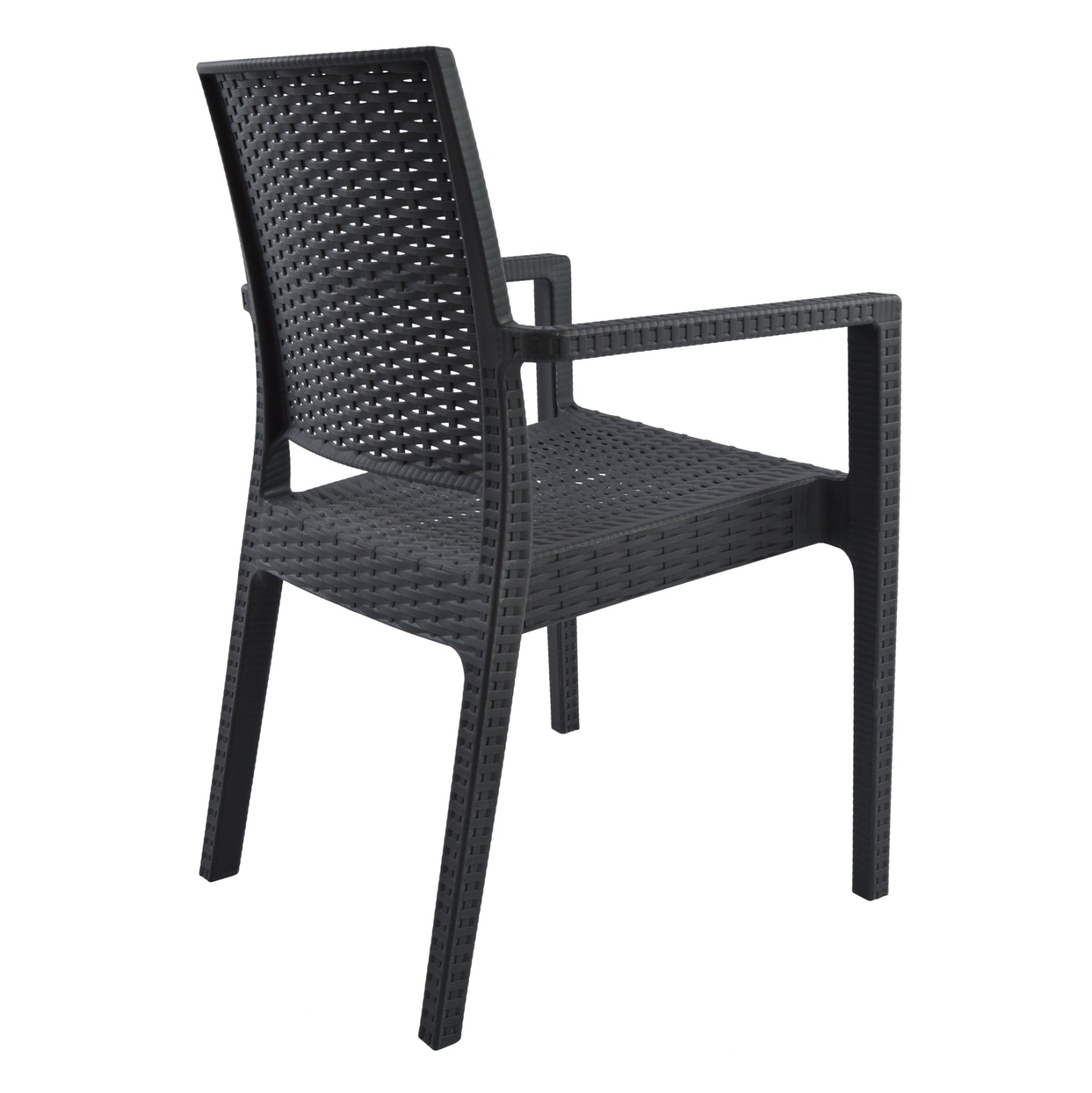 Полипропиленов стол Кaganu, тъмно сив, 57x55.5x89 см