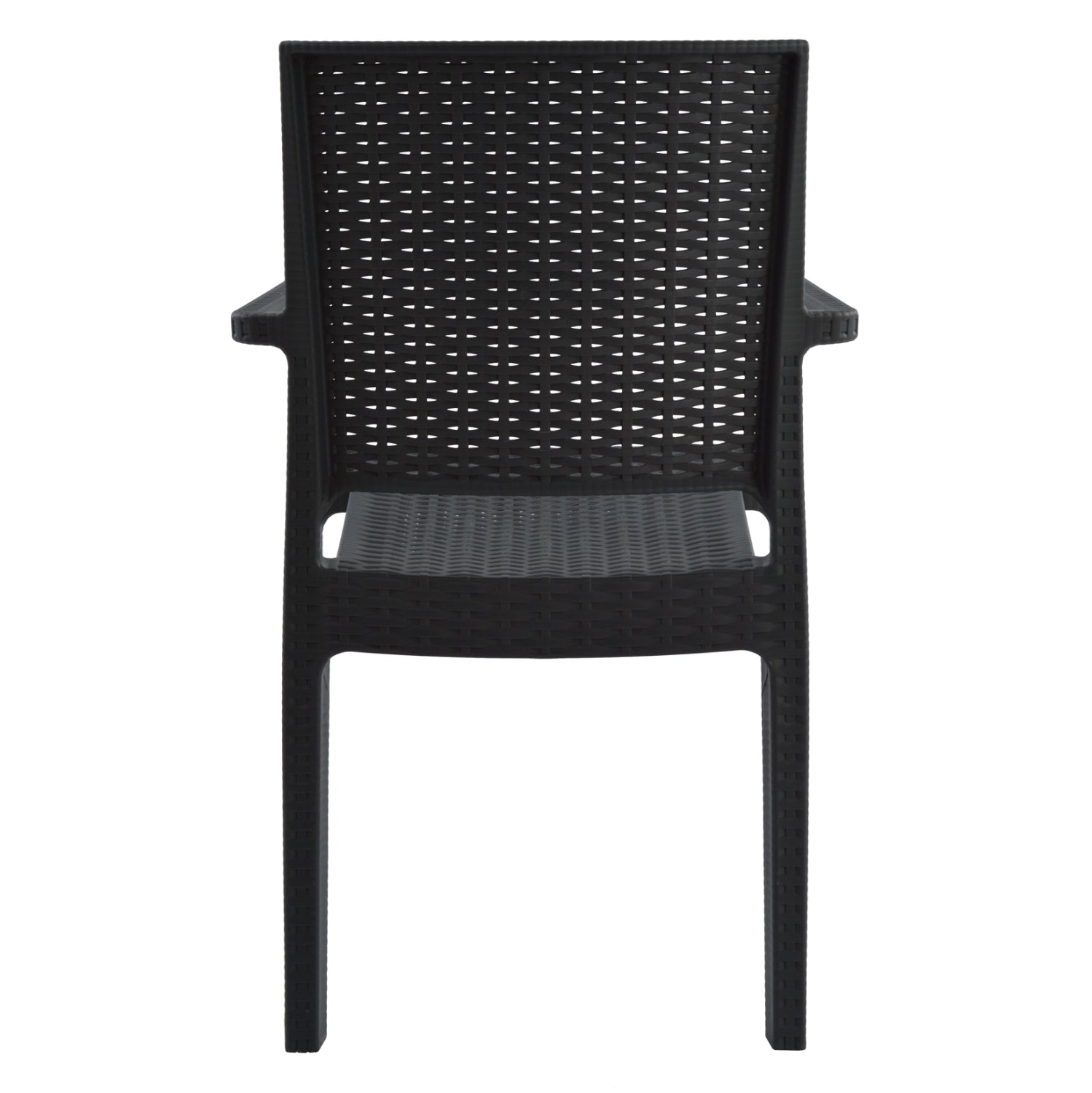 Полипропиленов стол Кaganu, тъмно сив, 57x55.5x89 см