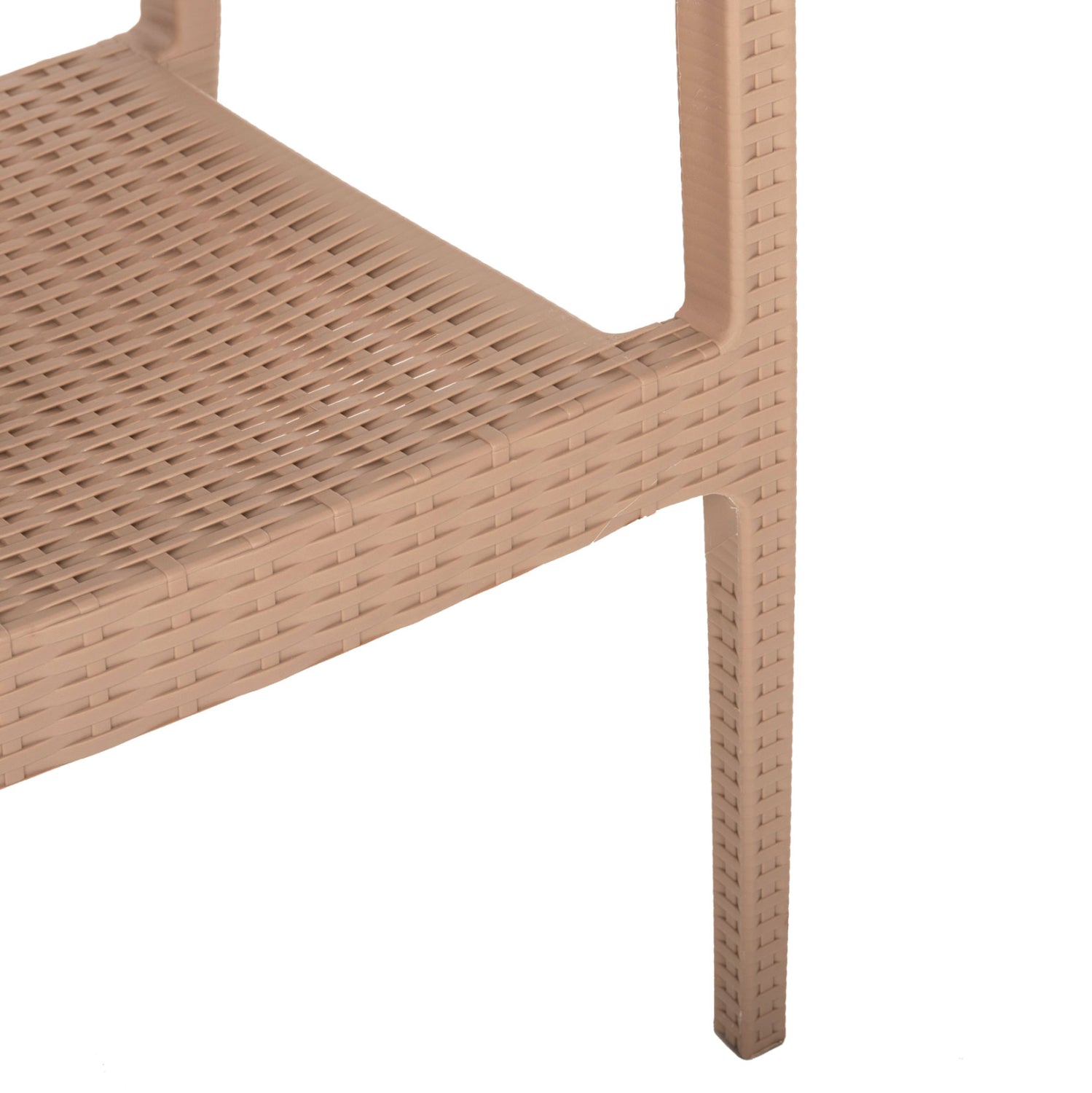 Полипропиленов стол Кaganu капучино 58x55x88в см