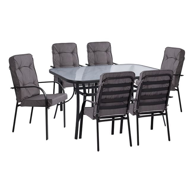 Градински комплект 7 бчасти  Endika  КГ10561.01 сив цвят