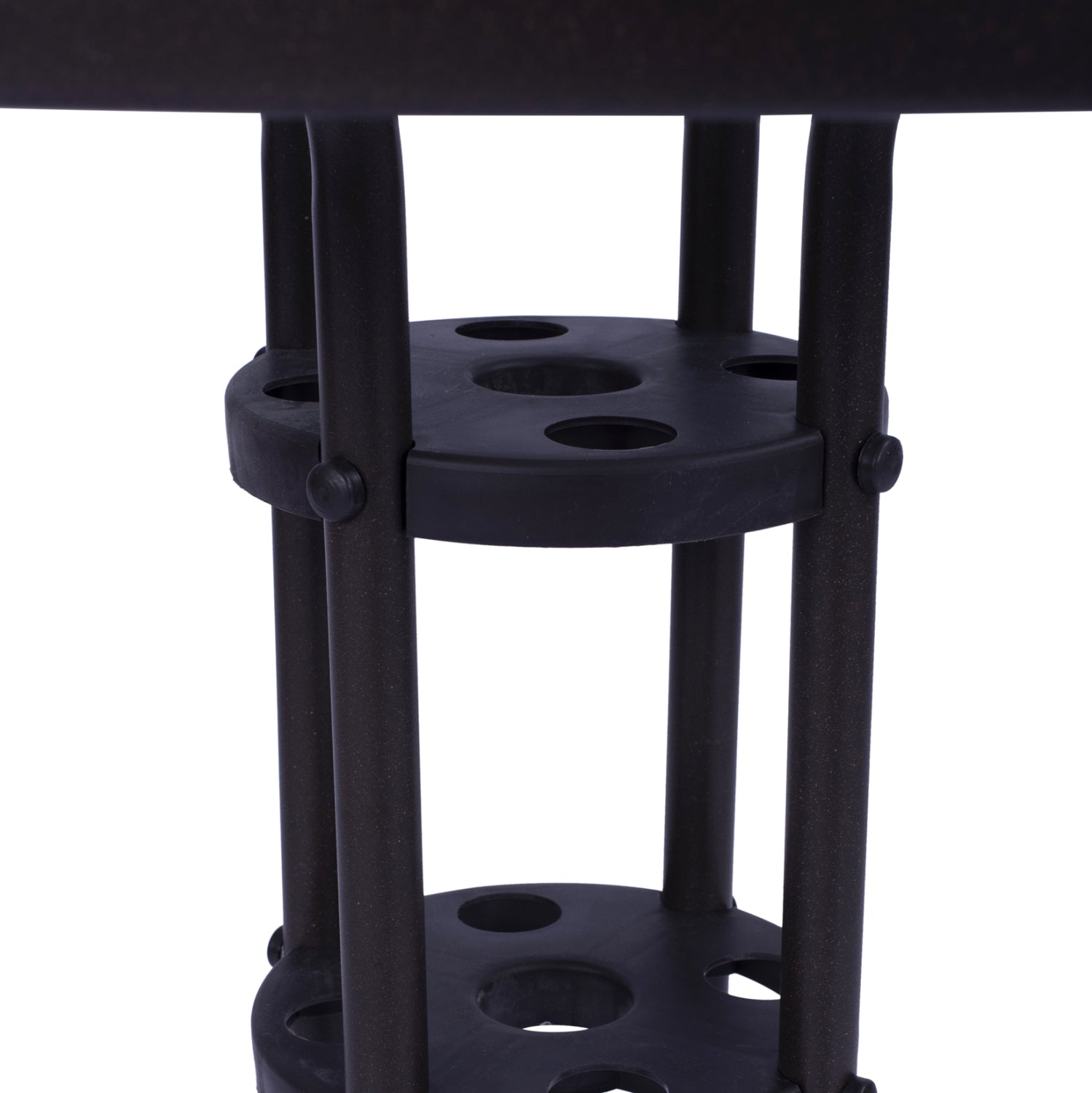 Маса Лима ф70 -кафяв цвят метал/стъкло