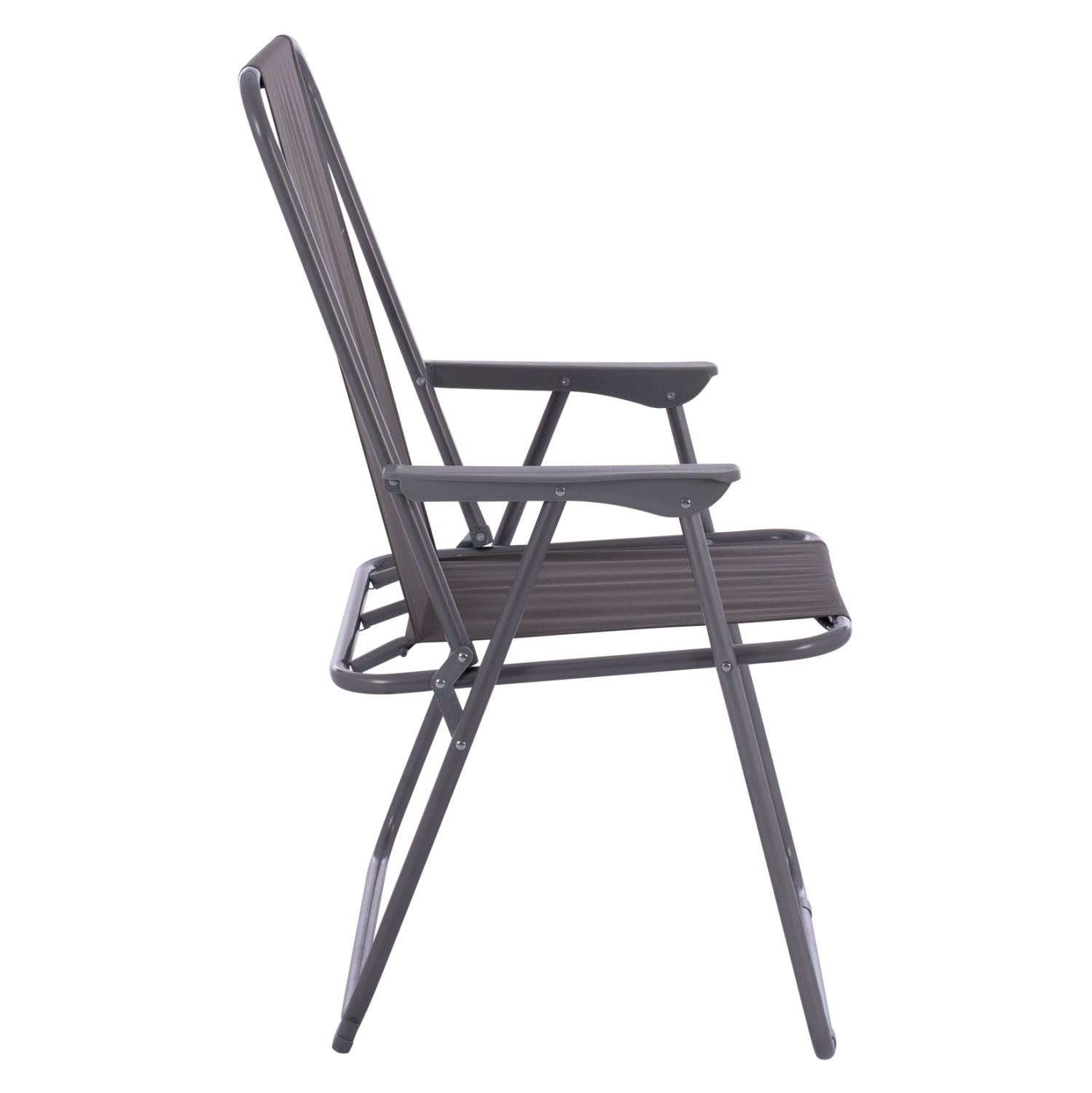 Сгъваем стол DEVAL  сив цвят 56x61x84