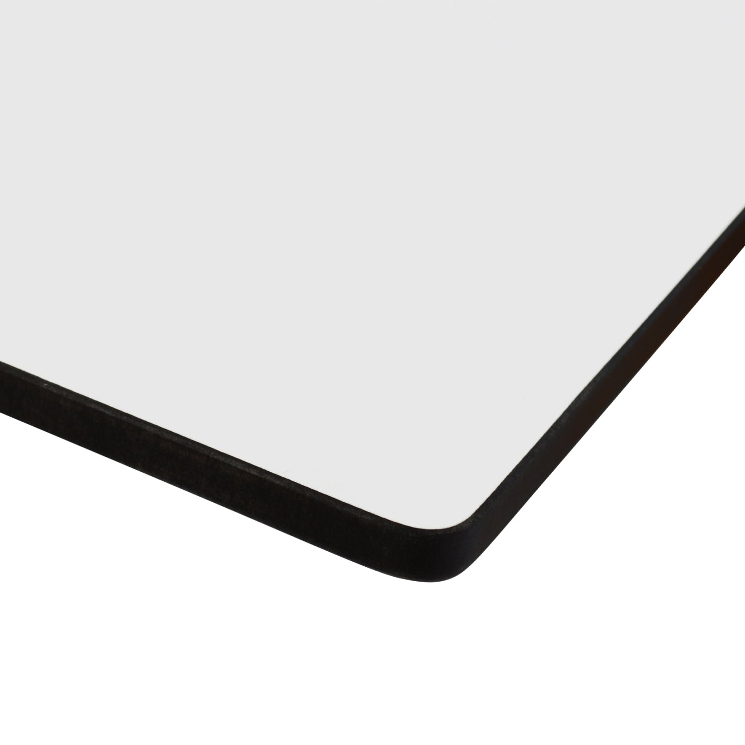 Hpl плот за маса 80х80 компакт бял цвят