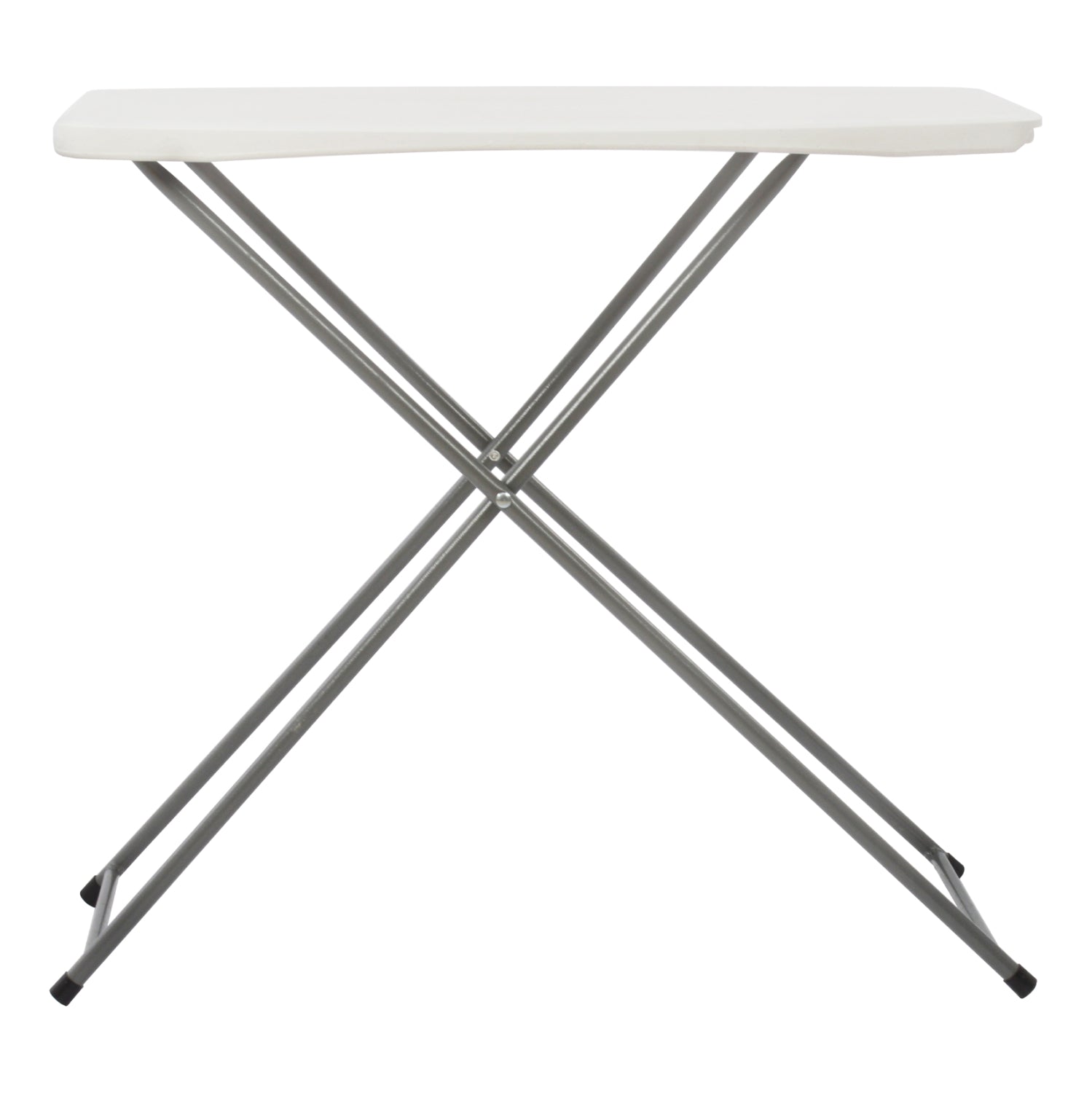 Маса кетъринг Блум 74х48 -бял цвят