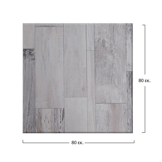 Плот за маса werzalit 80x80x3.5см / бял блок