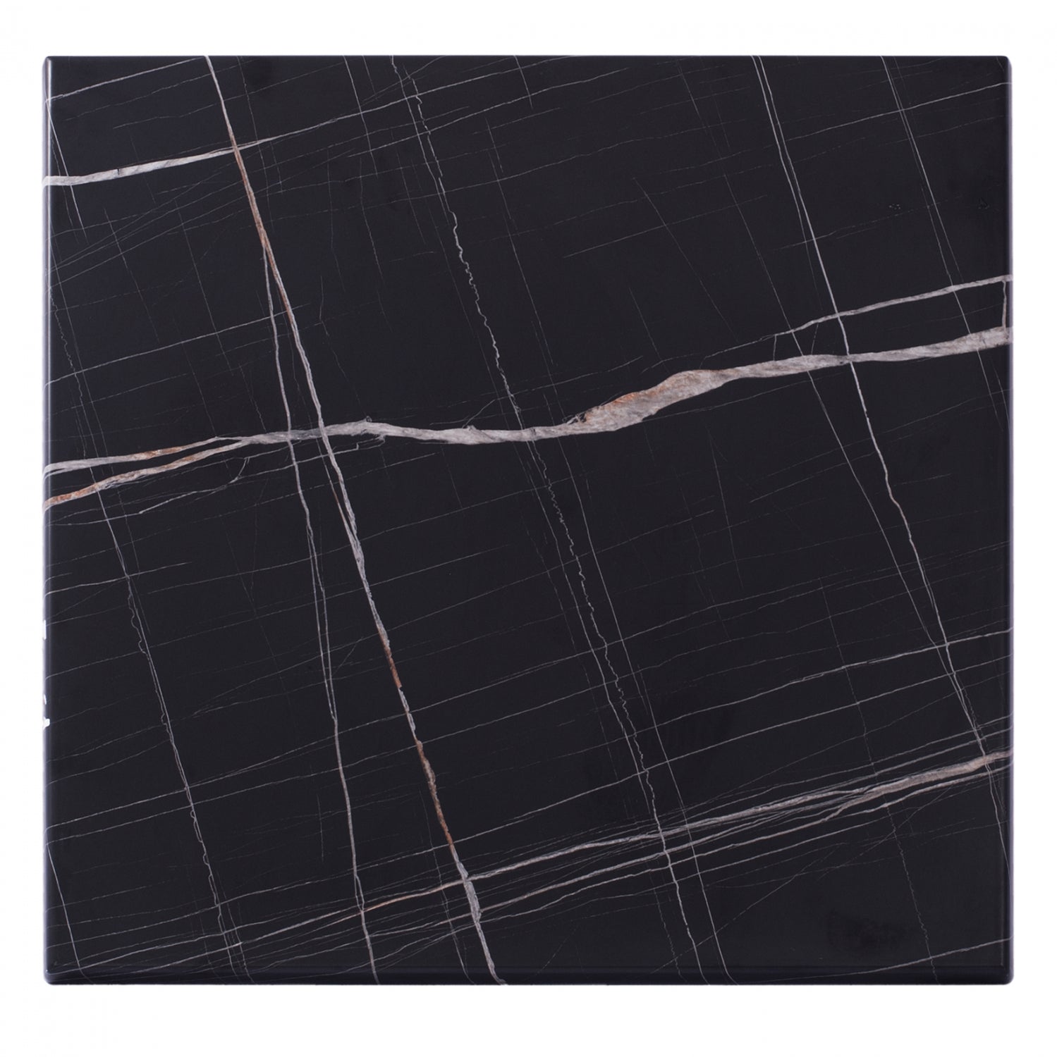 Верзалитов плот 80x80 -цвят черен мрамор