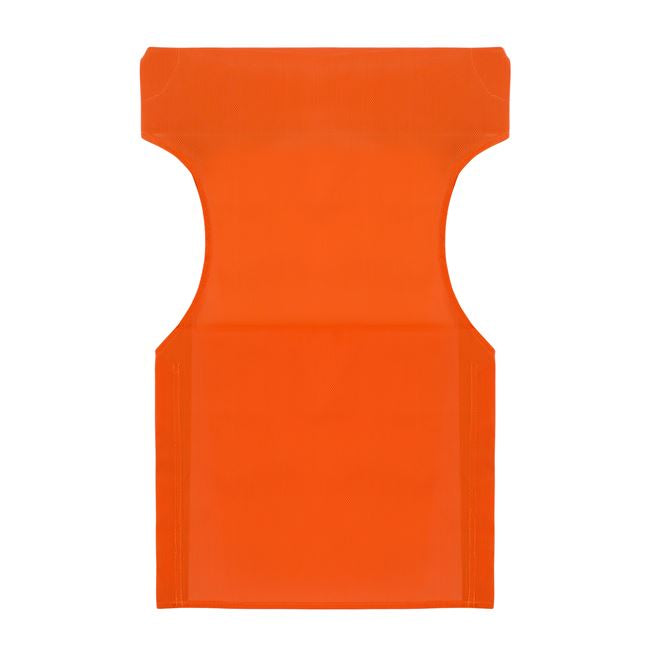 Седалка за режисьорски стол оранжев цвят