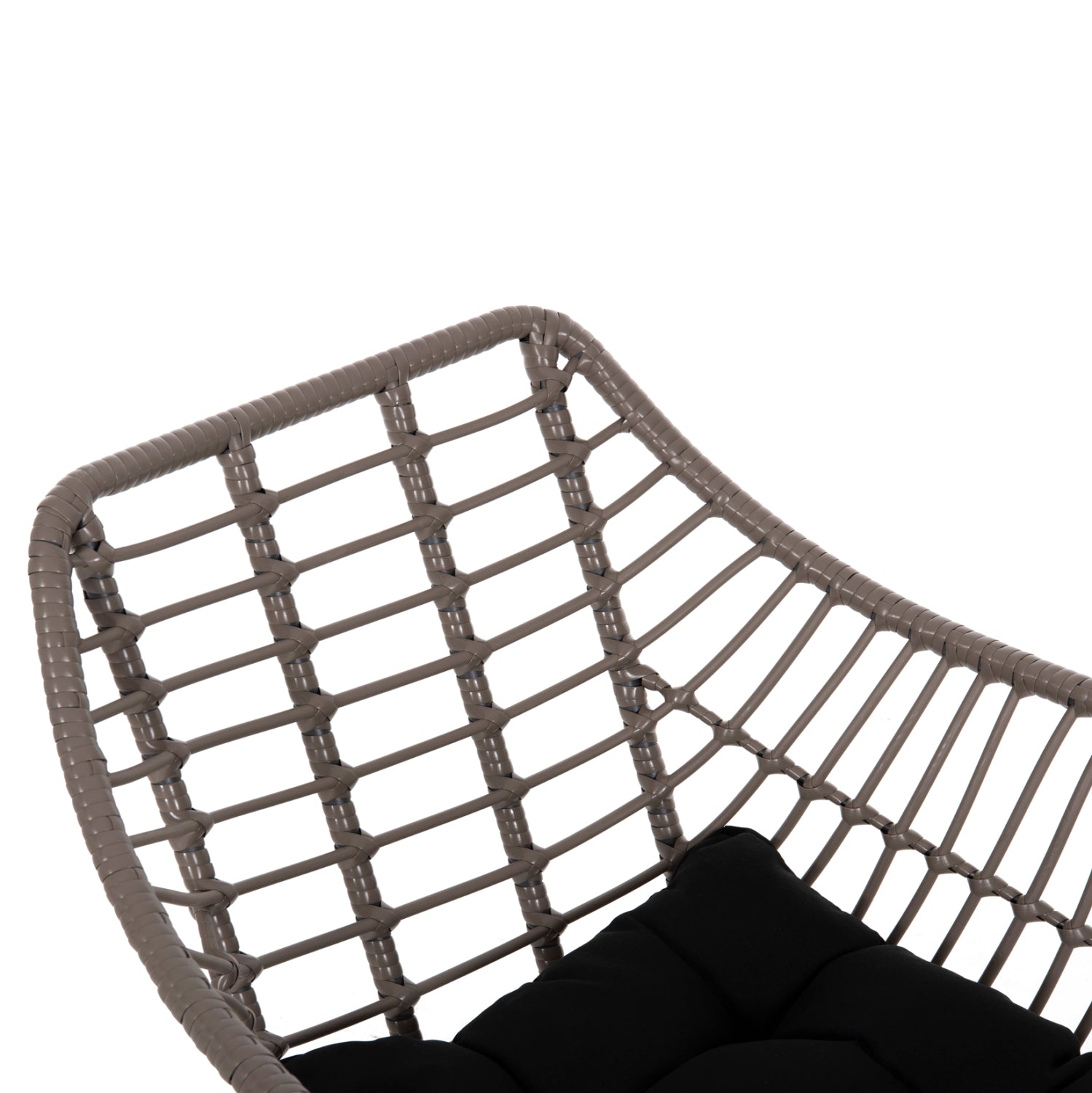 Кресло Алегра -цвят мока-сив 60x56x84