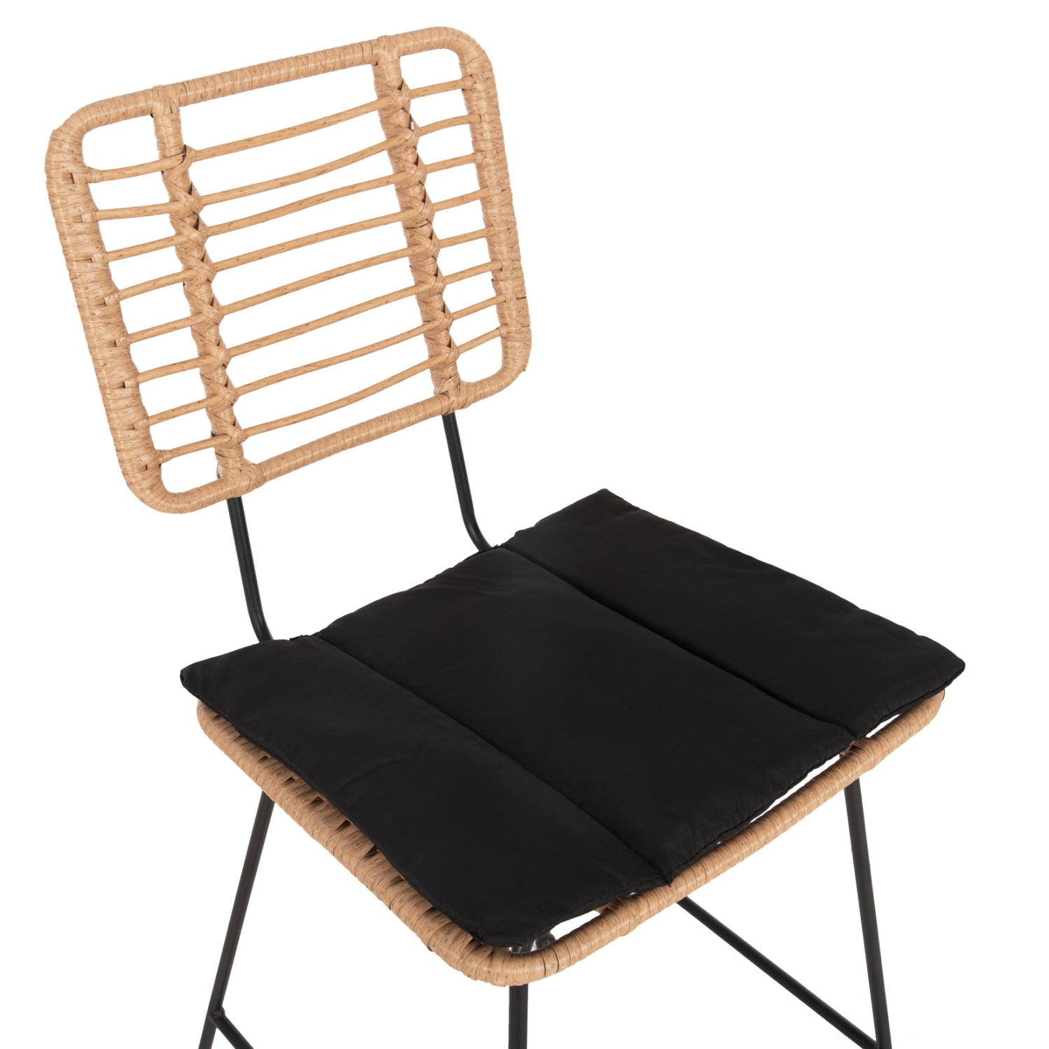 Бар стол Алегра 2 КГ5455 бежово с черно 56x59x116,5