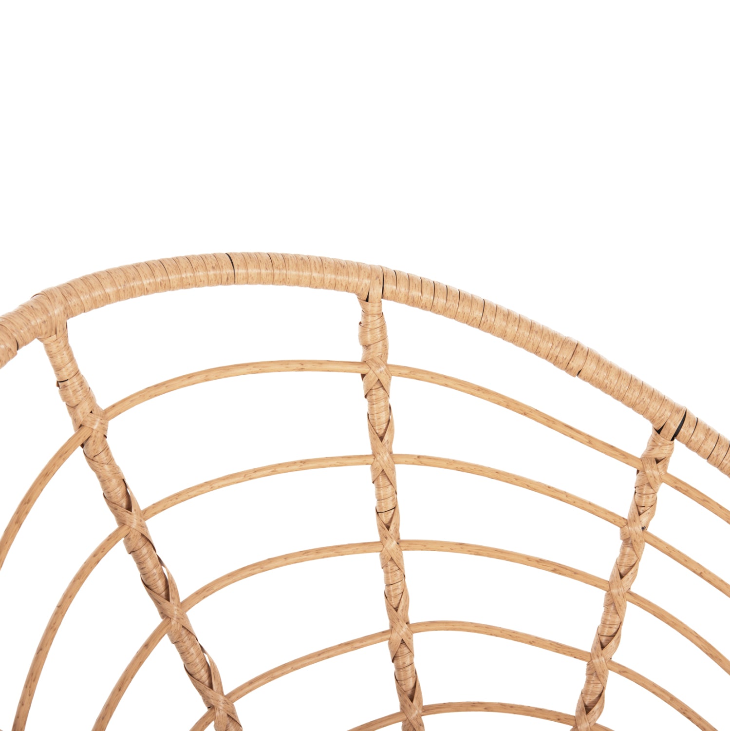 Метален стол  Аллегра , бежов 73x78x88см