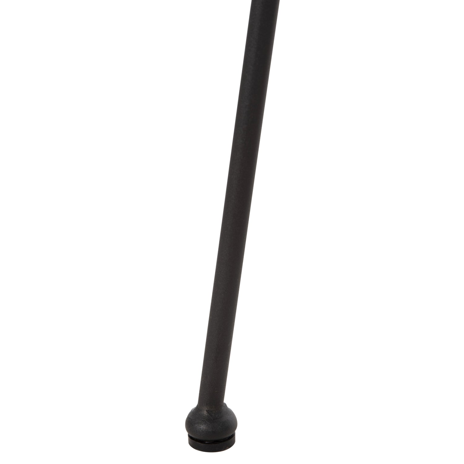 Метален стол  Аллегра с  ракита - черен 73x78x88см