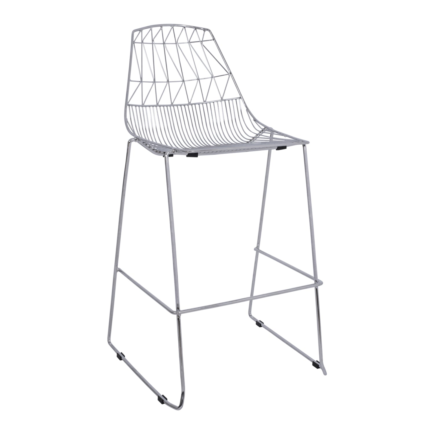 Бар стол  LUX  хром 57x56,5x107