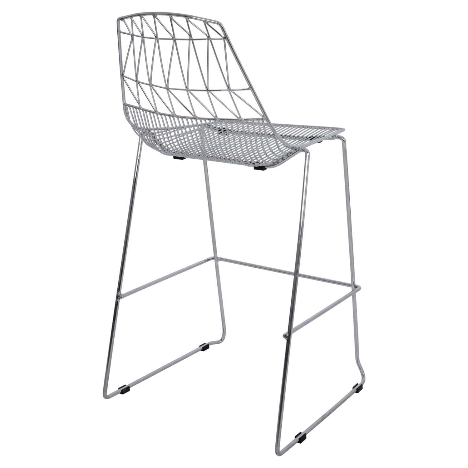 Бар стол  LUX  хром 57x56,5x107