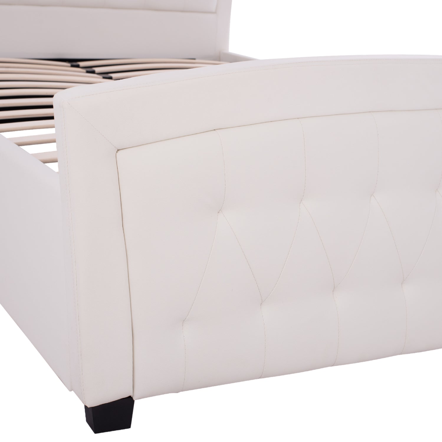 Легло оделия 150х200 -бял цвят