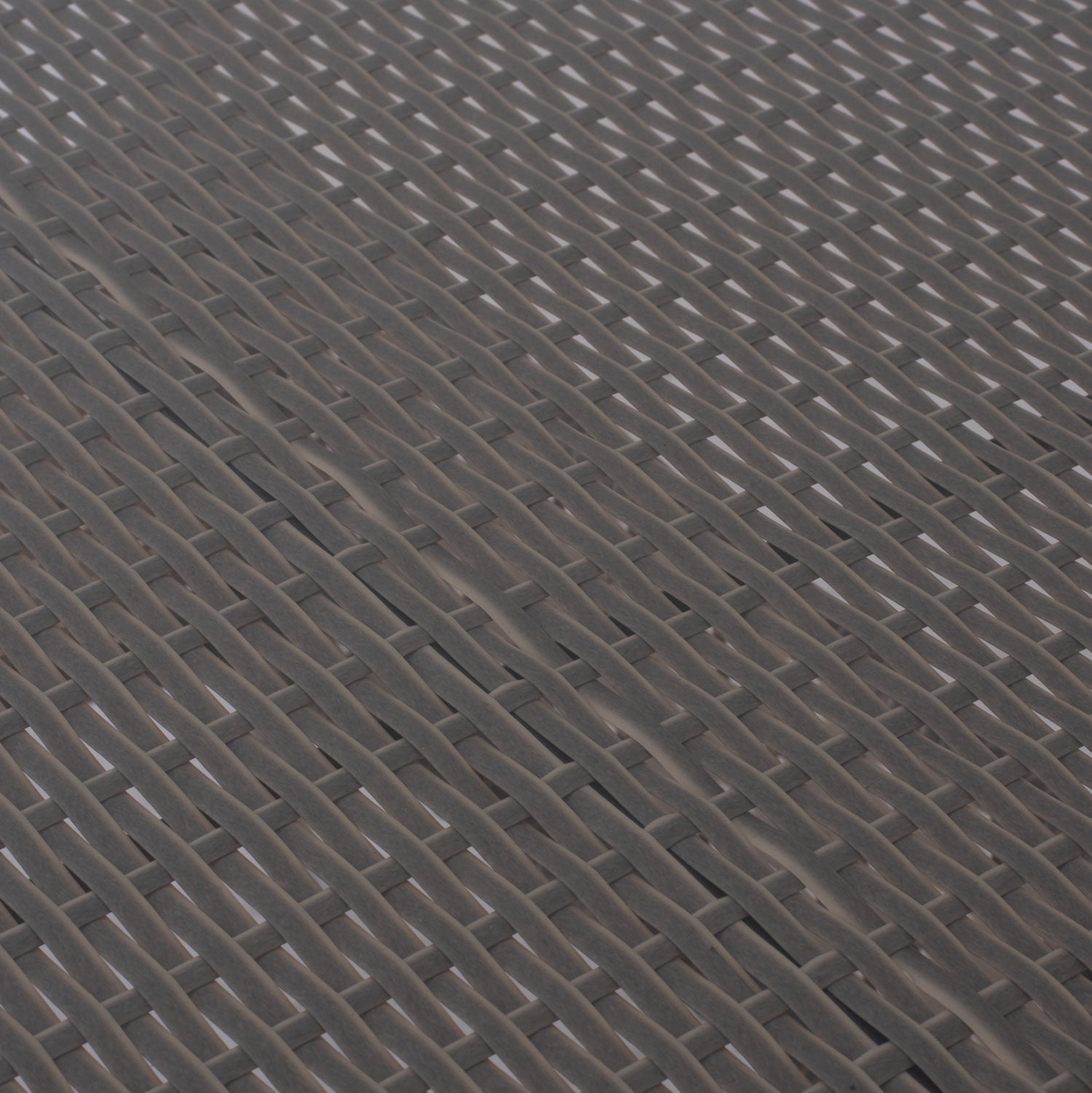 Маса метал/ратан Минск 150x90 -сив цвят