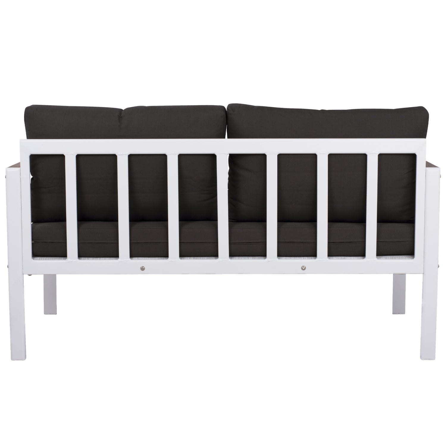 Алуминиево канапе полиуудбял цвят