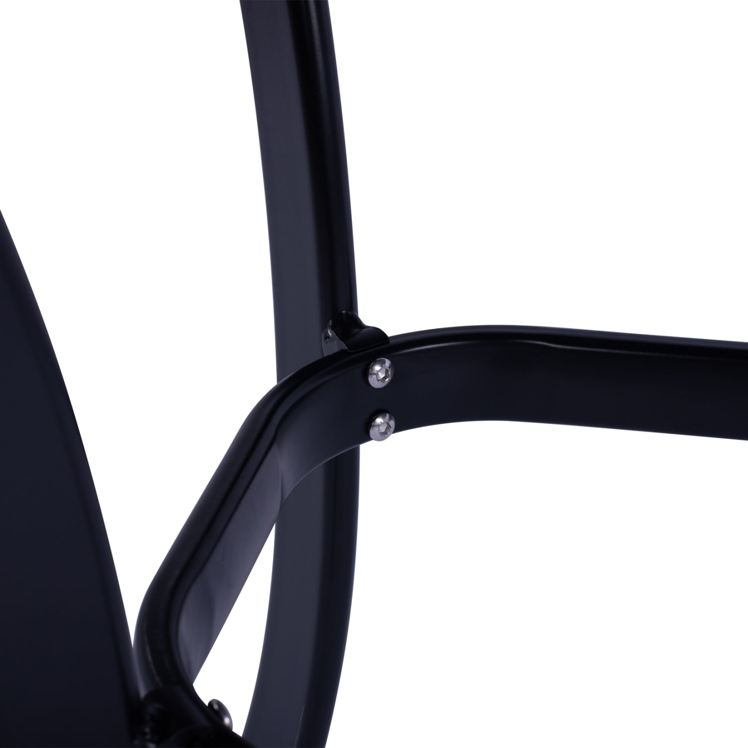 Маса Джаксън алуминиева -черен цвят 120/70/78