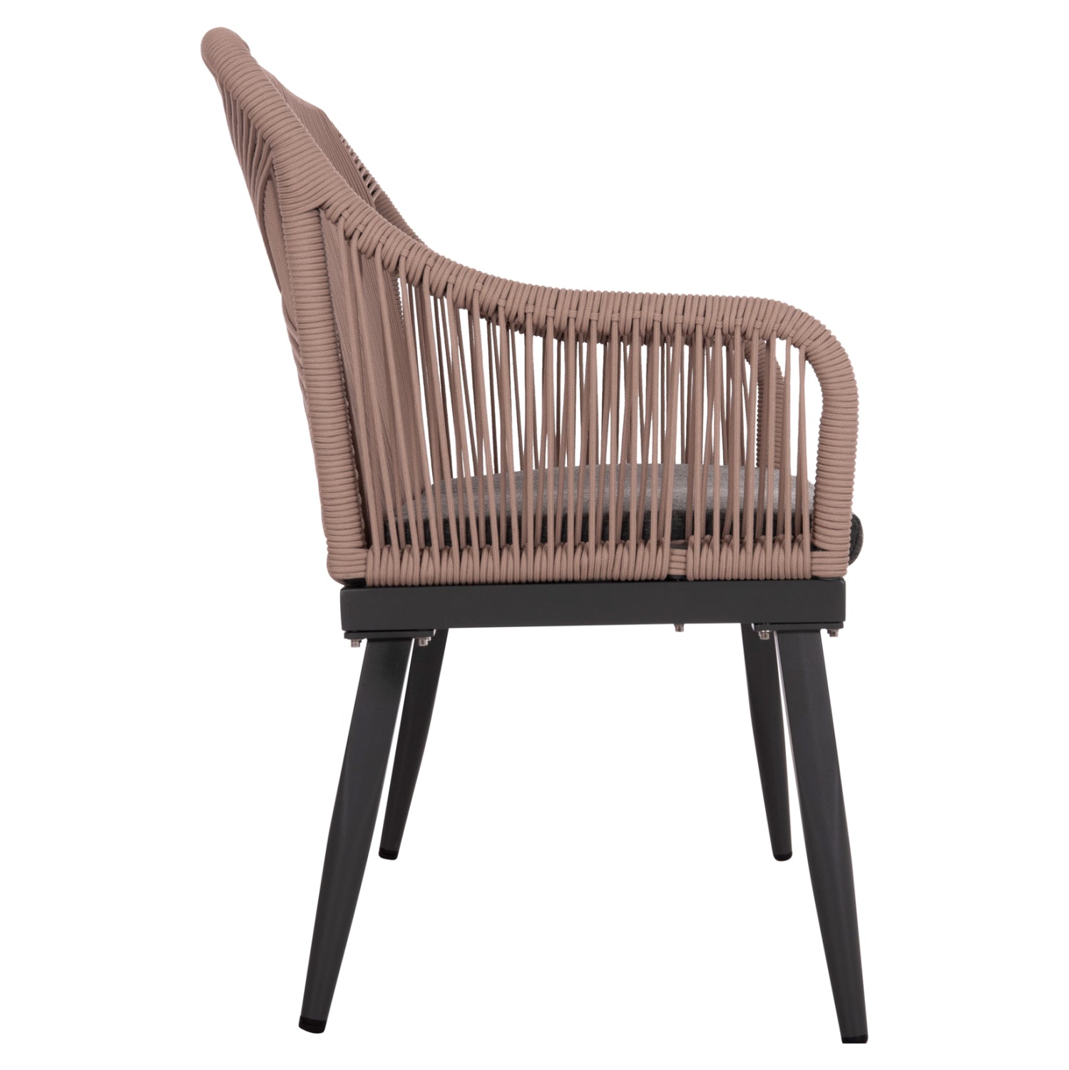 Пейка миртацвят антрацит-бежов