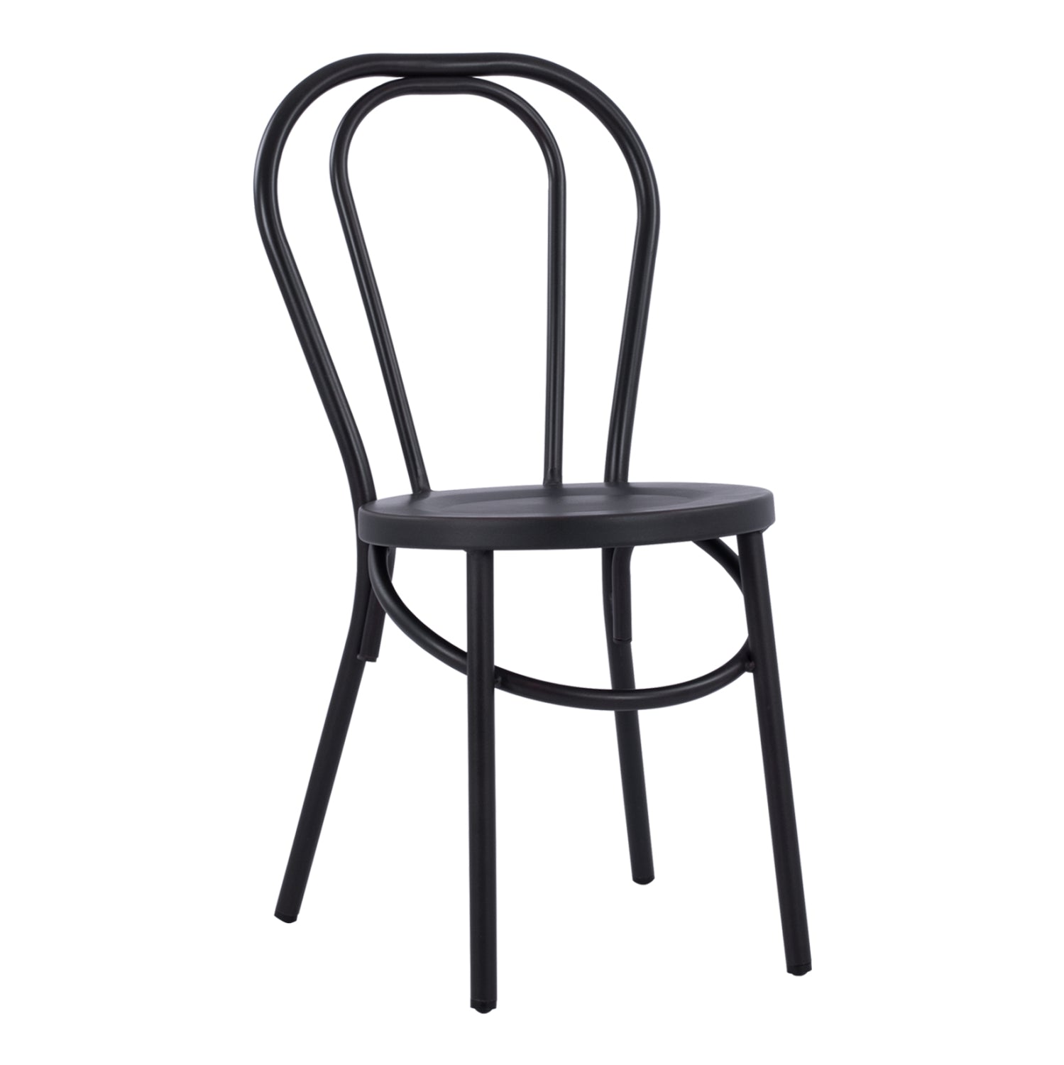 Алуминиев стол 5557 черен цвят 42x52x88,5