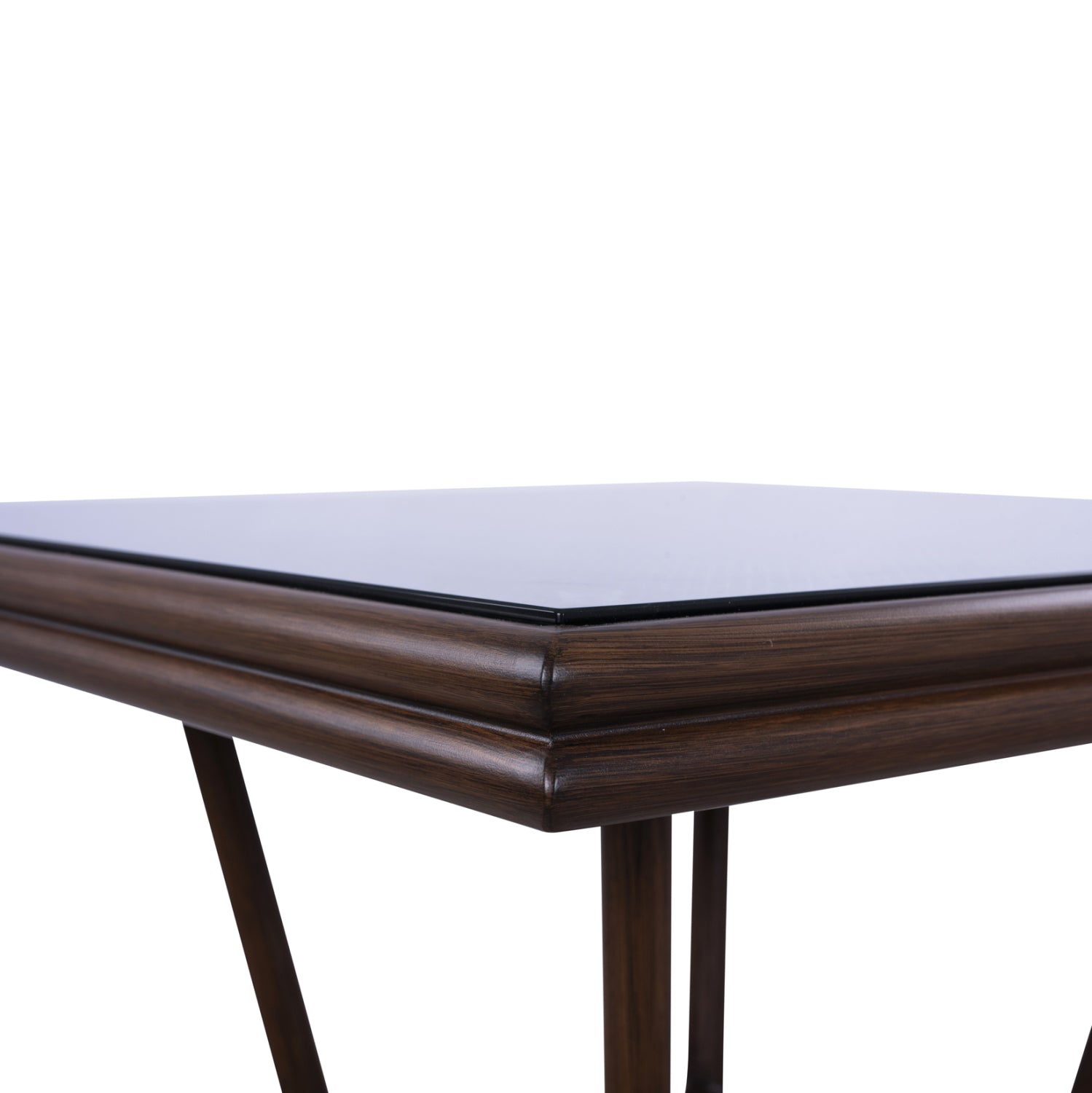 Градинска маса Харлоу 70x70 алуминиева-кафява