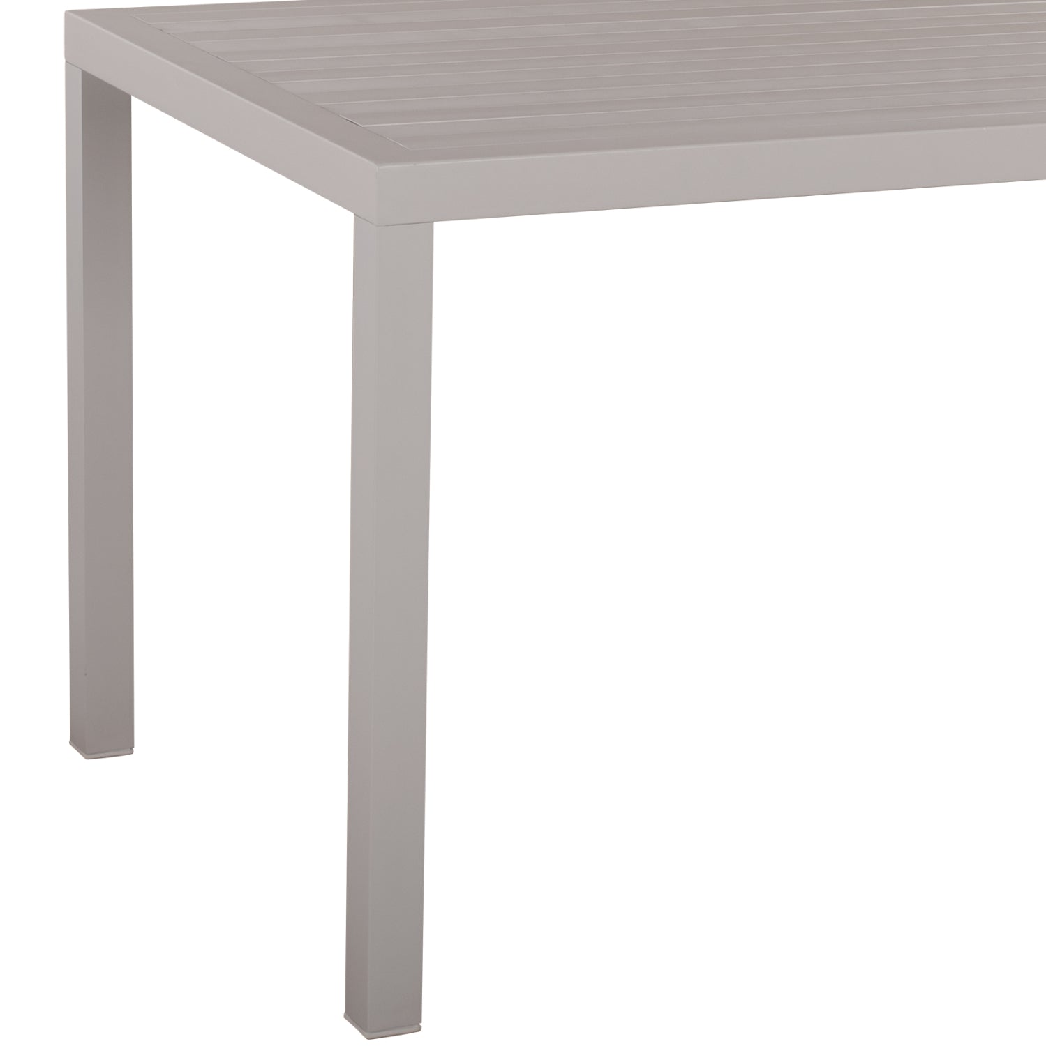 Алуминиева маса Сахира 120х80 см бяла