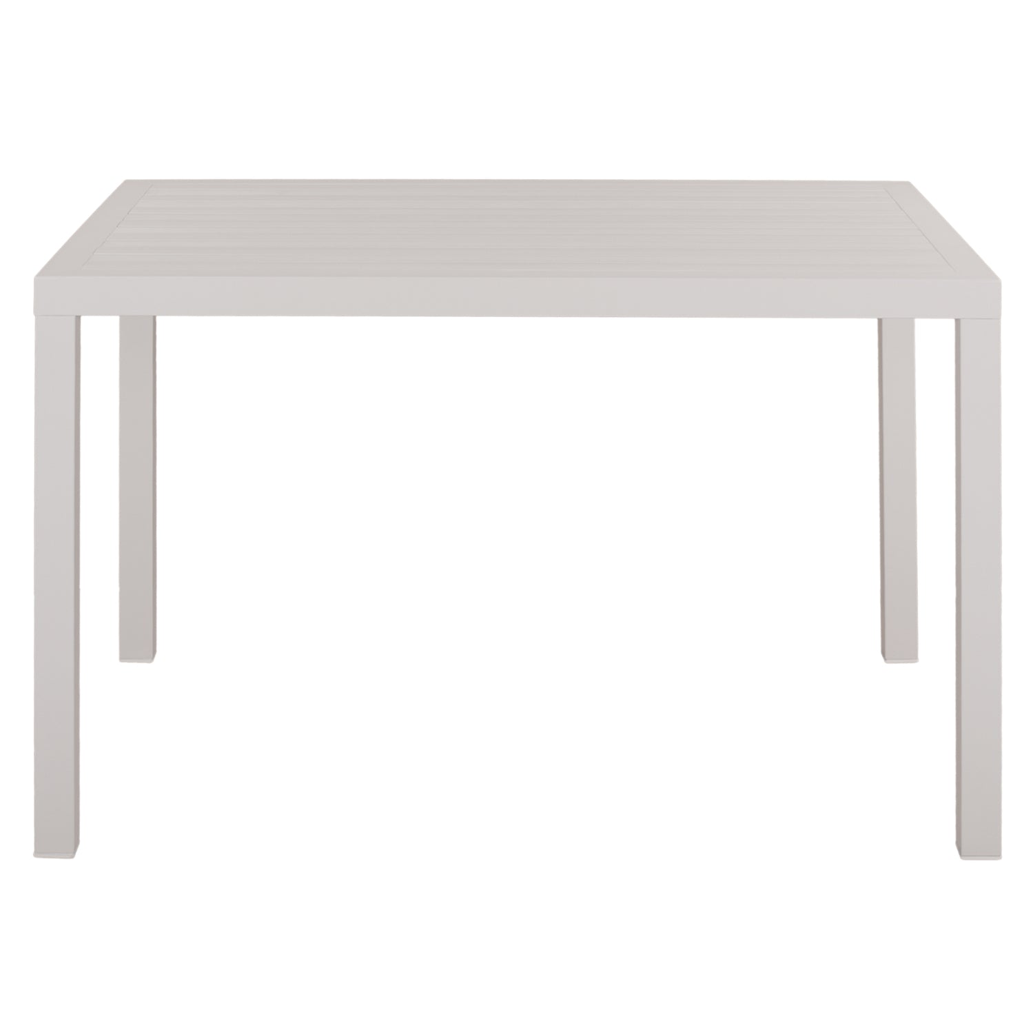 Алуминиева маса Сахира 120х80 см бяла