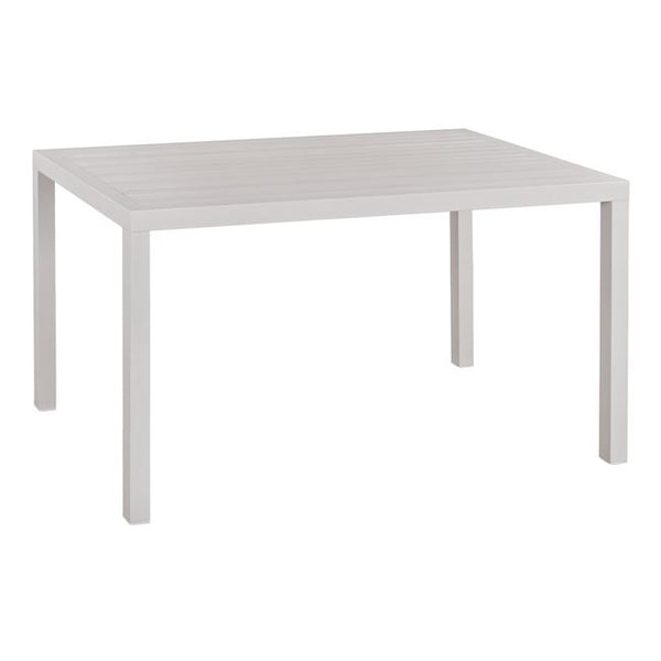 Алуминиева маса SAHIRA 140x80 бяла