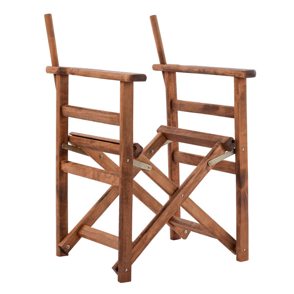 Рамка за режисьорски стол/   орехова рамка,  57x54x88.5 см