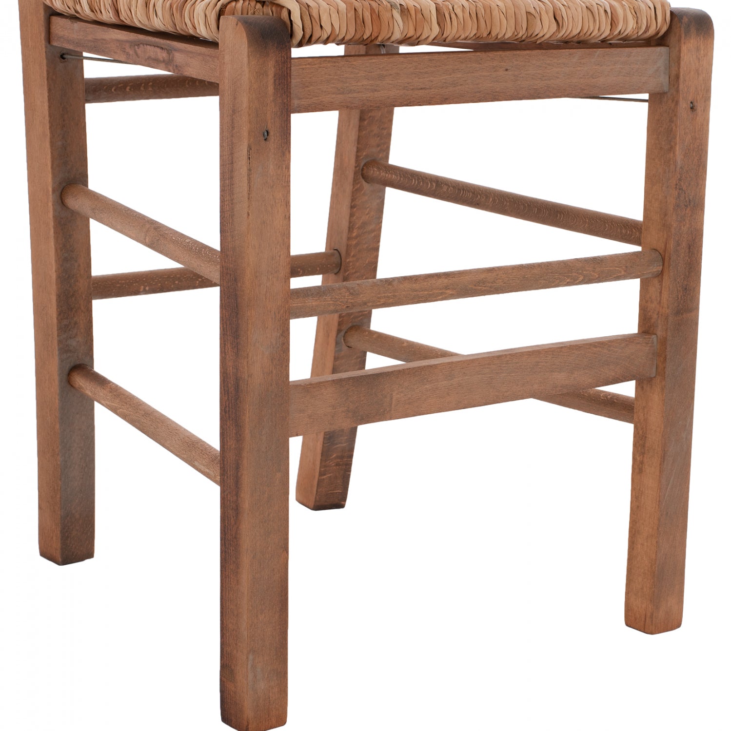 Традиционен стол КГ10370.01 боядисана конструкция цвят орех