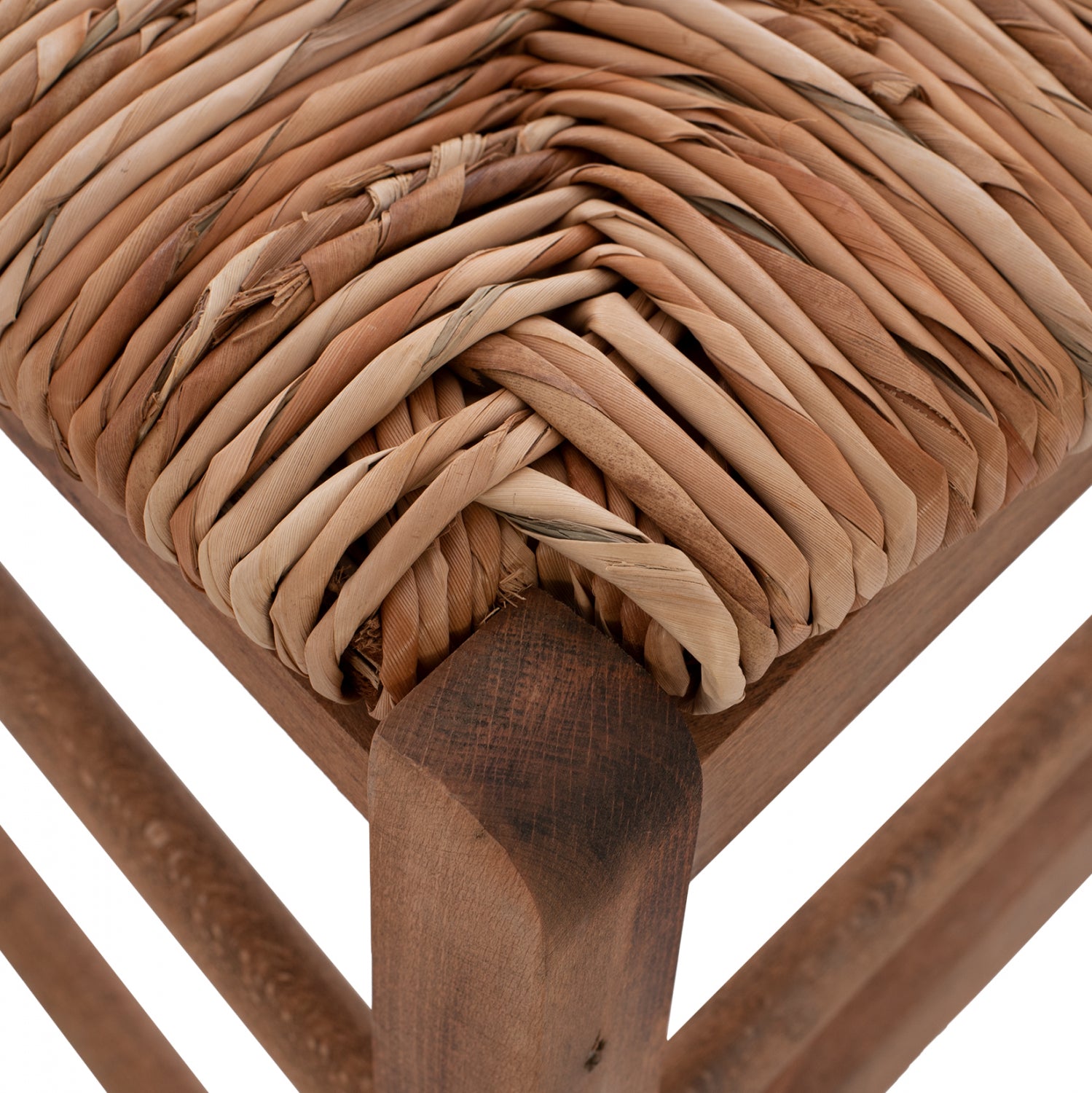 Традиционен стол КГ10370.01 боядисана конструкция цвят орех