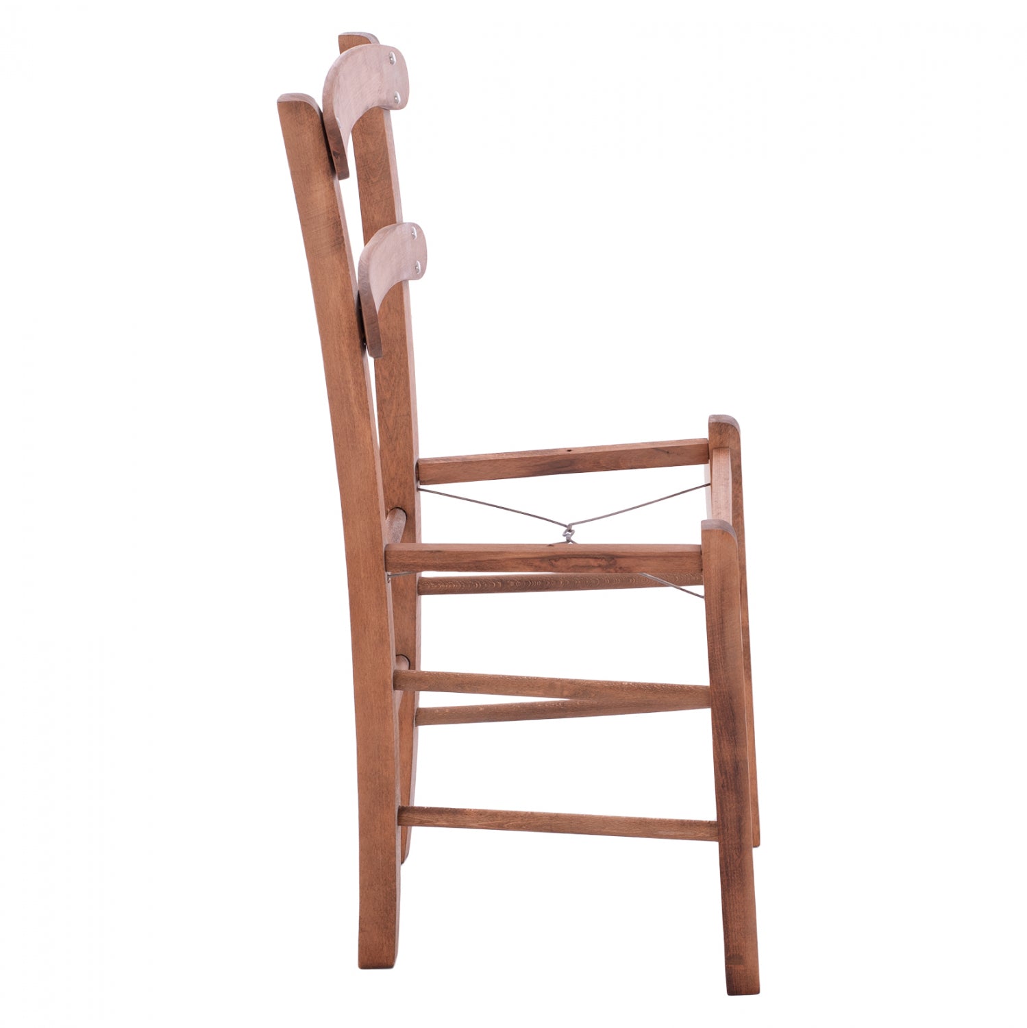 Основа за традиционен стол боядисана конструкция цвят орех