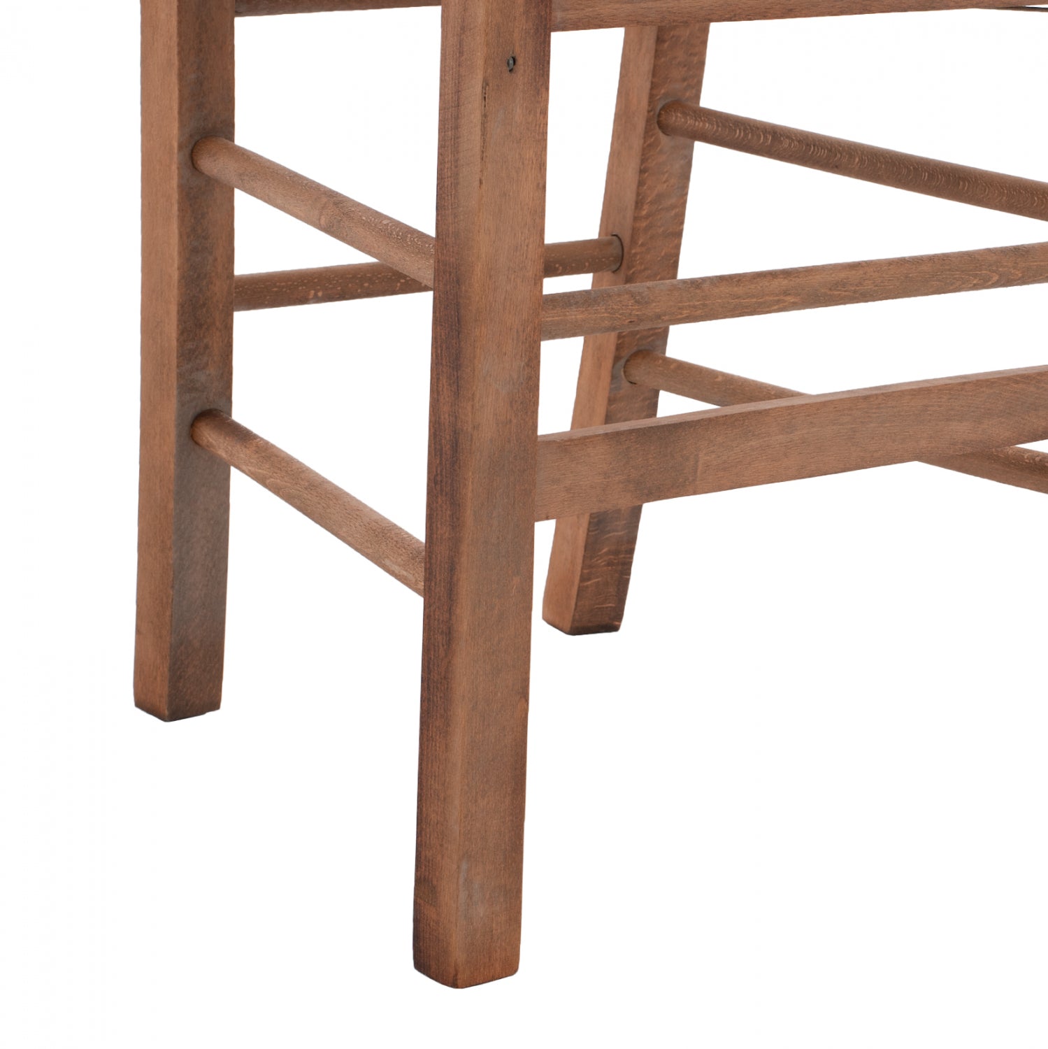 Основа за традиционен стол боядисана конструкция цвят орех