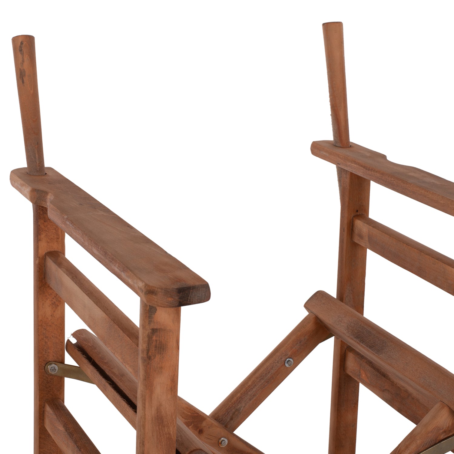 Рамка за бар стол Лимнос КГ10374 цвят орех-крем  57x57x117