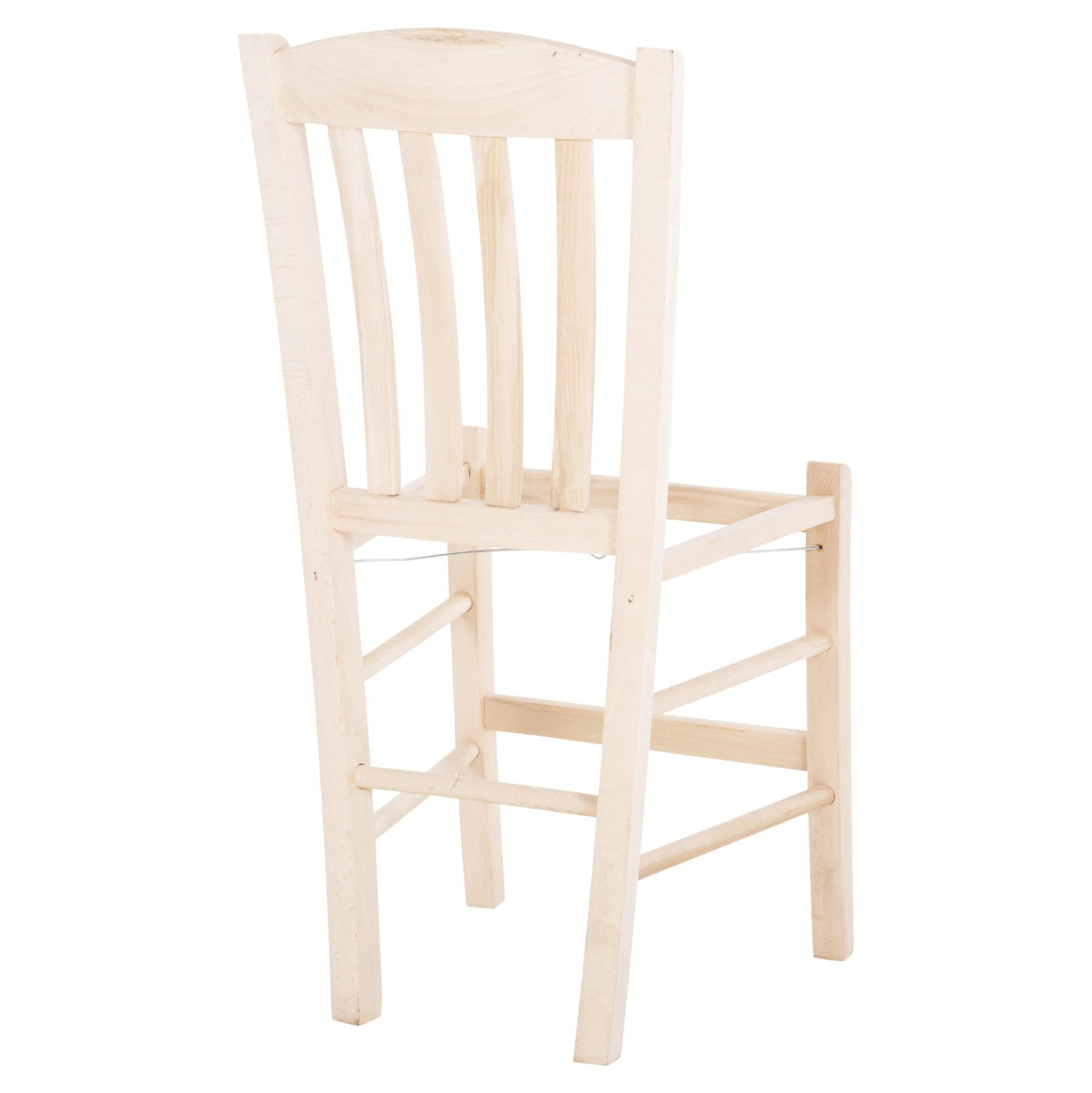 Кафе стол Монте бук, безупречен, небоядисан, 40x41x87, рамка