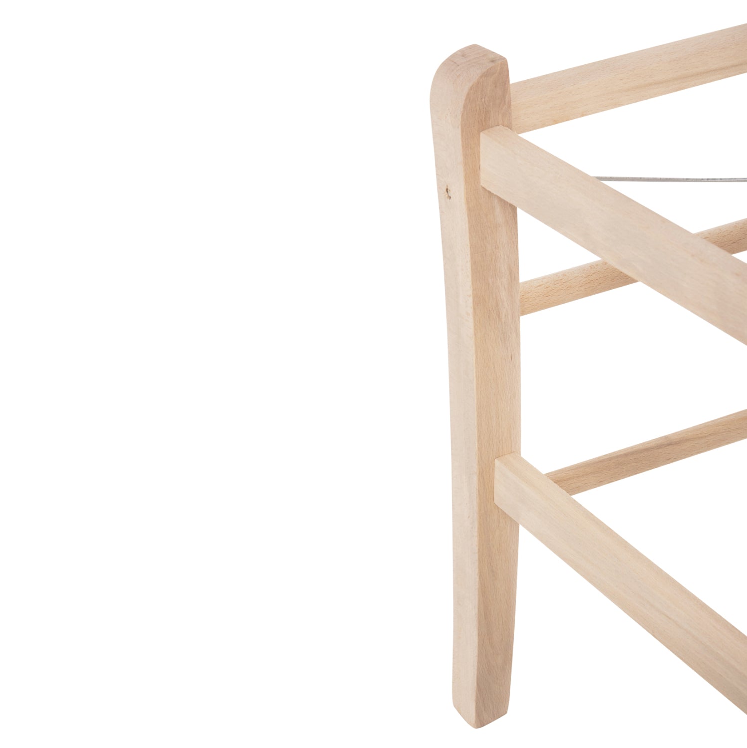 Кафе стол Монте бук, безупречен, небоядисан, 40x41x87, рамка