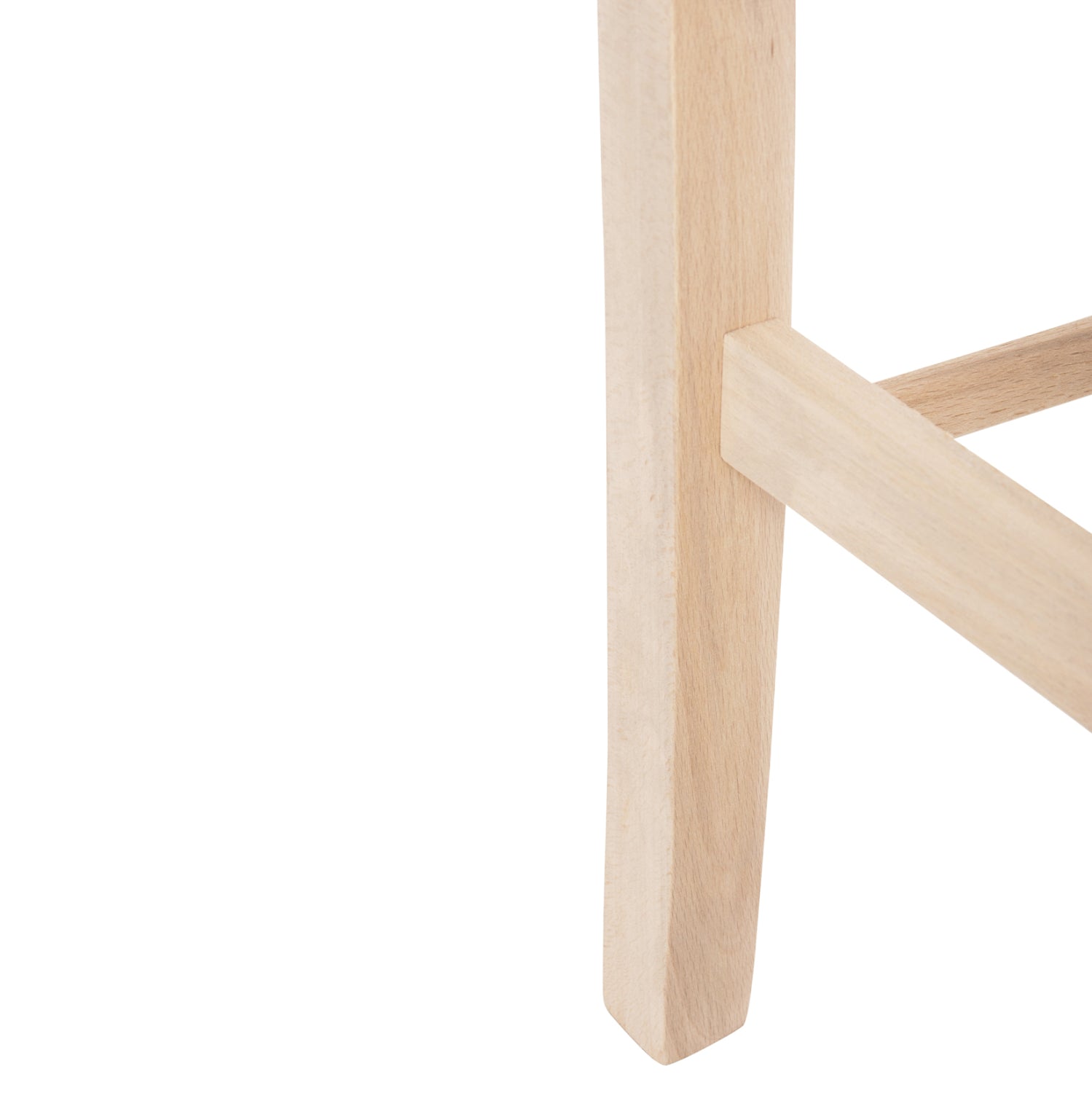 Кафе стол Монте бук, безупречен, небоядисан, 40x41x87, рамка