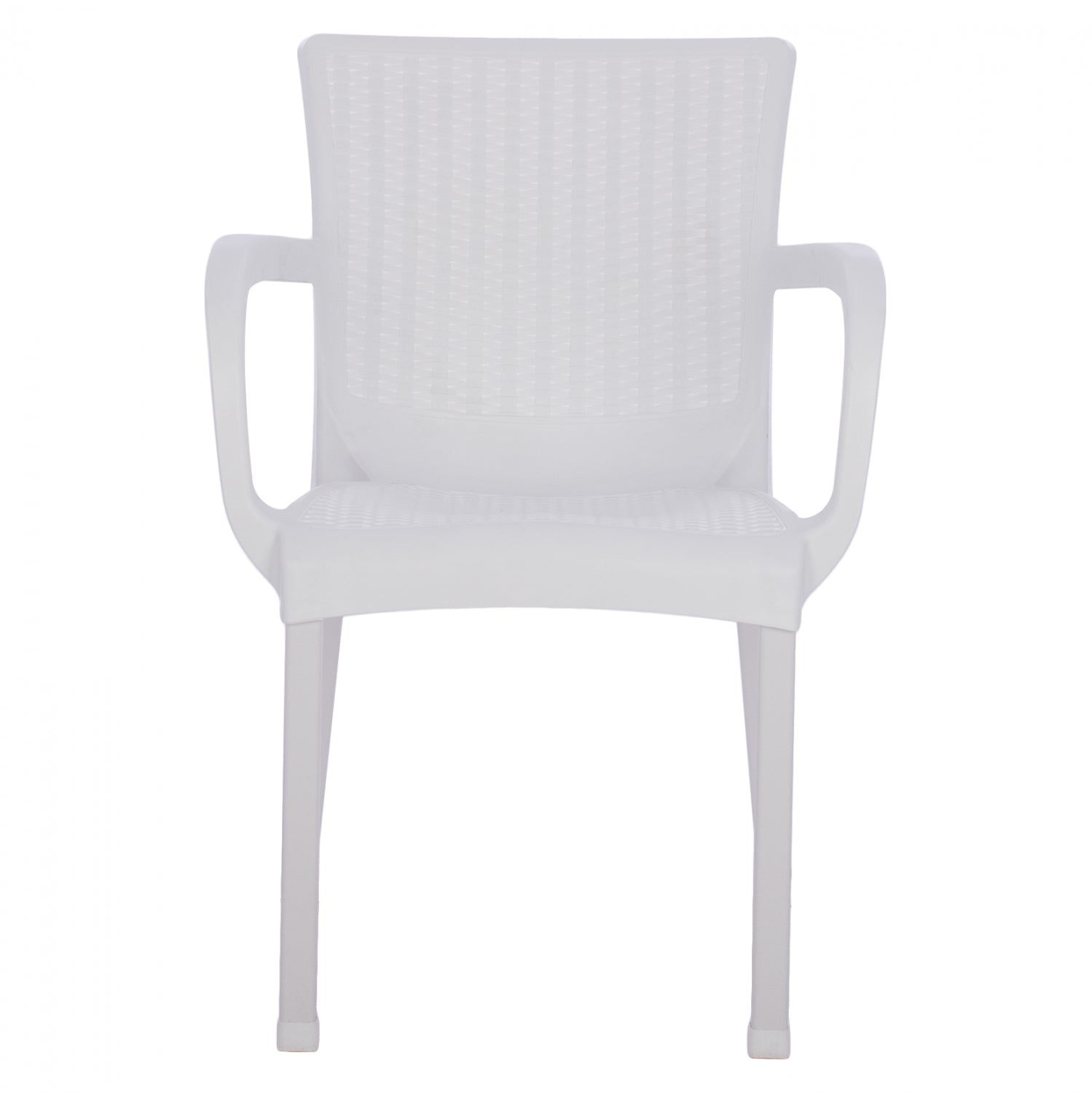 Кресло ALU бял цвят 60x60x82 cm