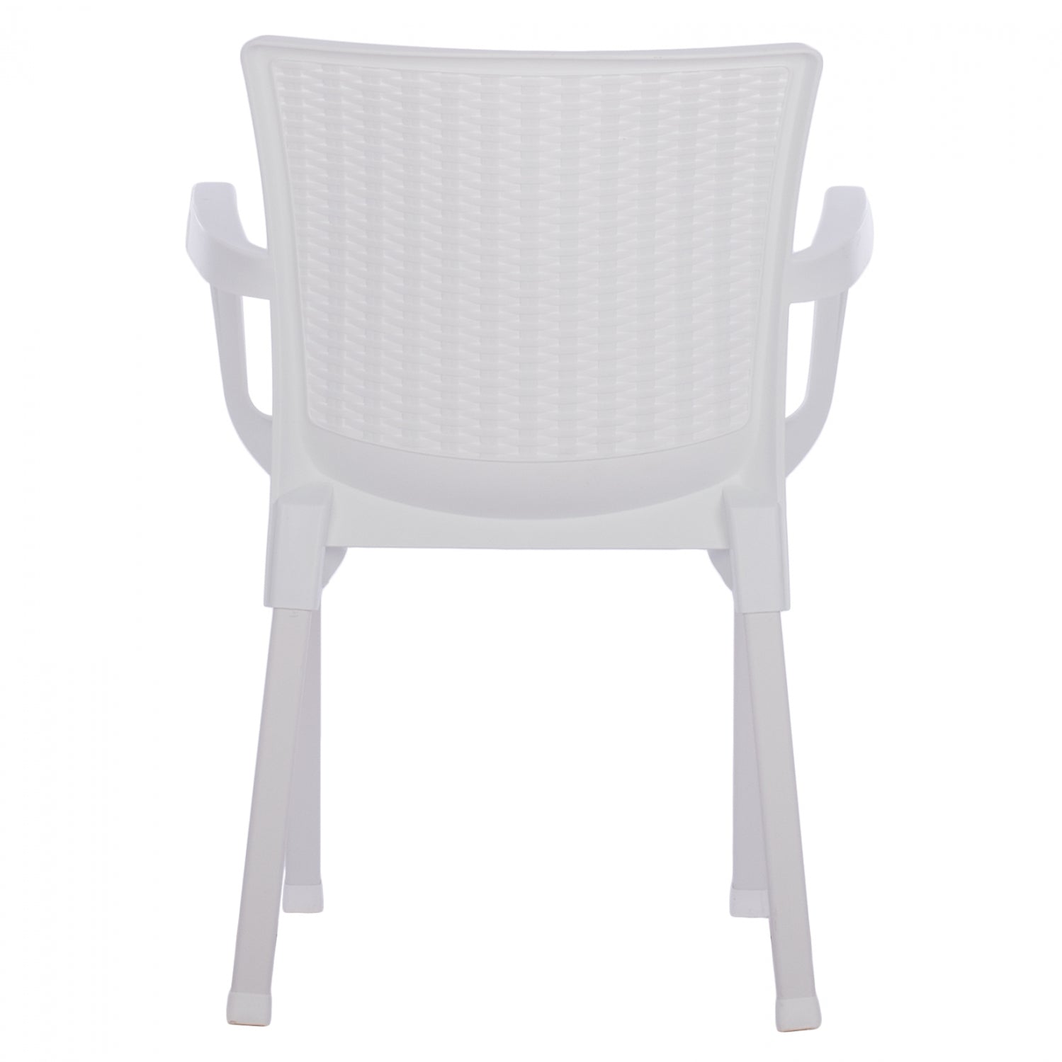 Кресло ALU бял цвят 60x60x82 cm