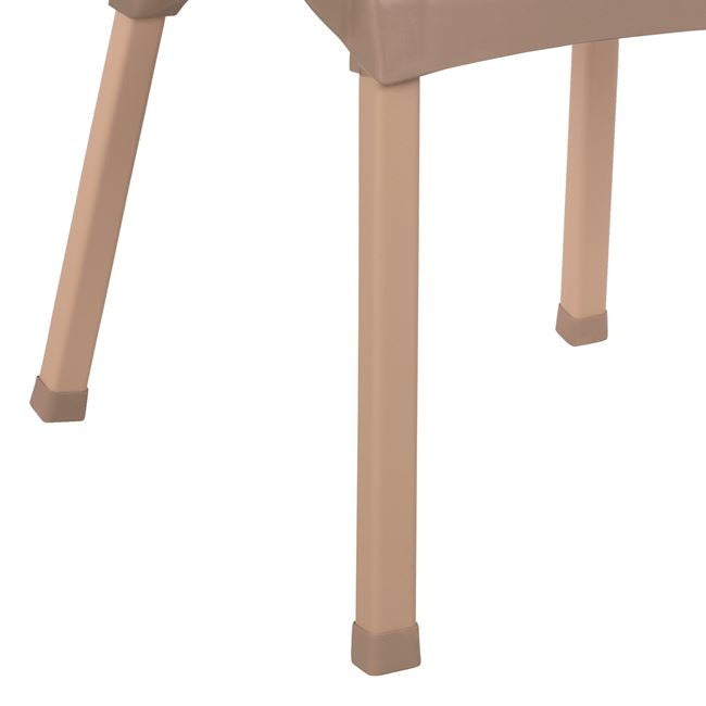 Кресло KAREK полипропилен бежов цвят 59x58x81