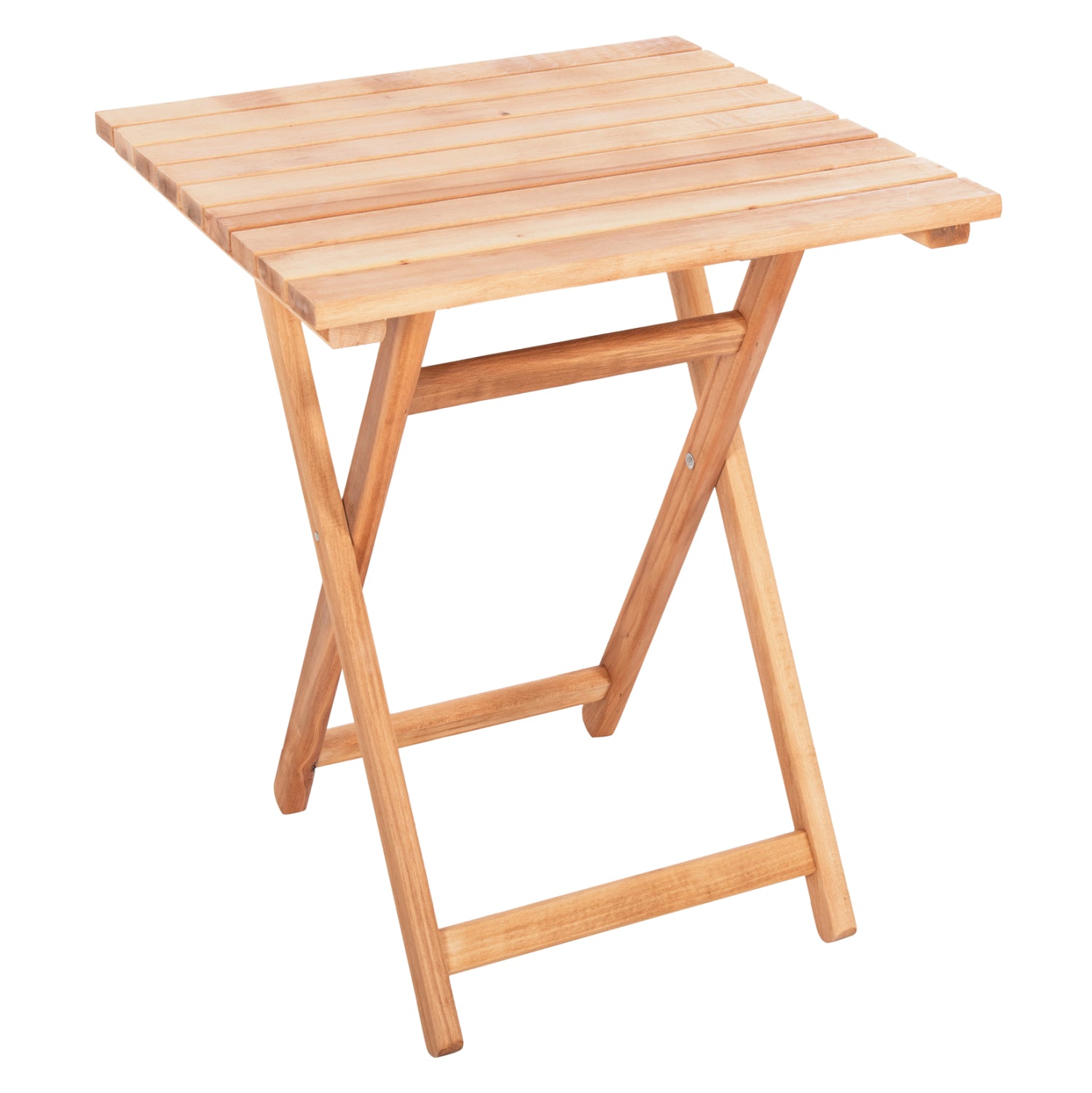 Маса Лимнос 60х60 -натурал масивен бук