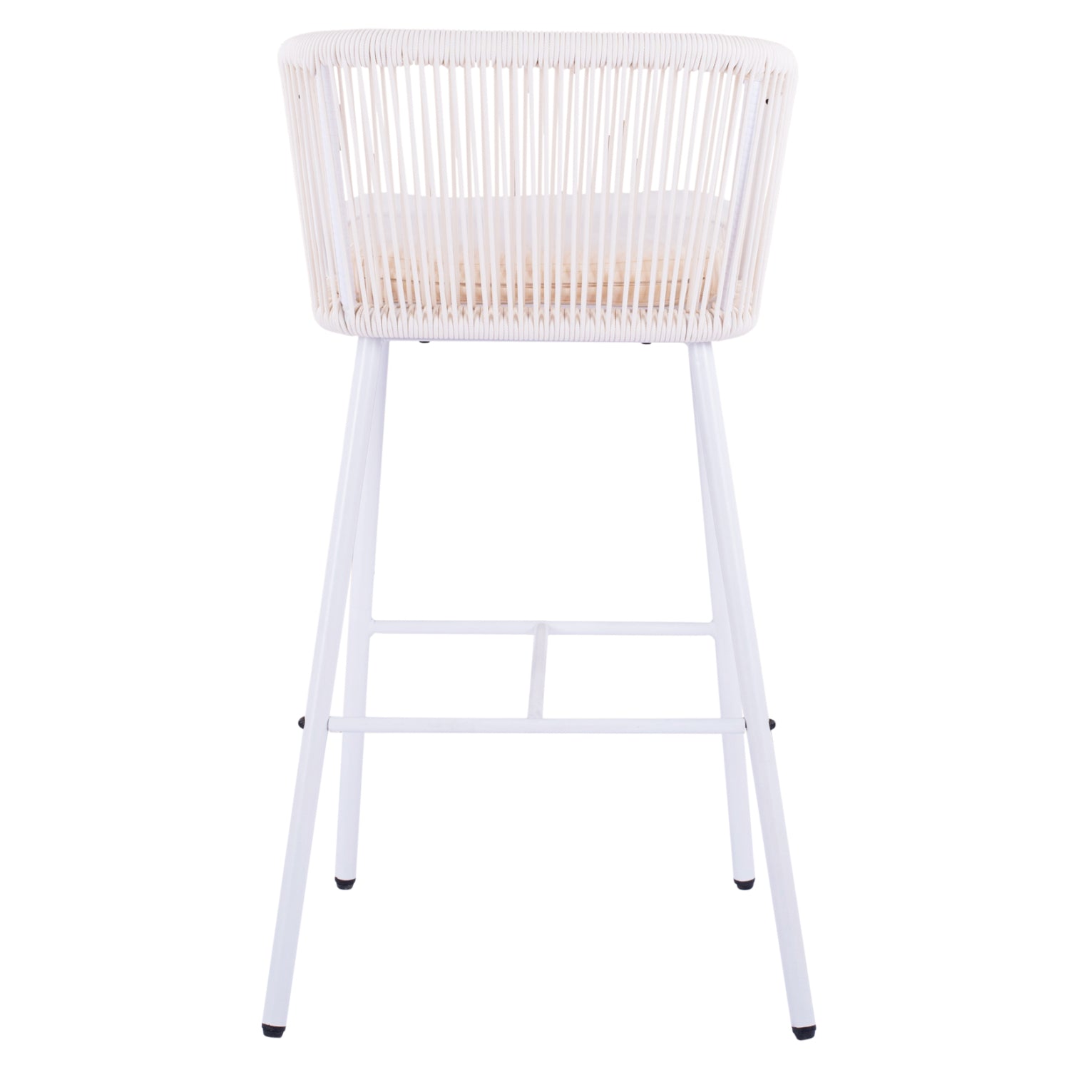 Бар стол BROGAN  бял цвят 46x54x101