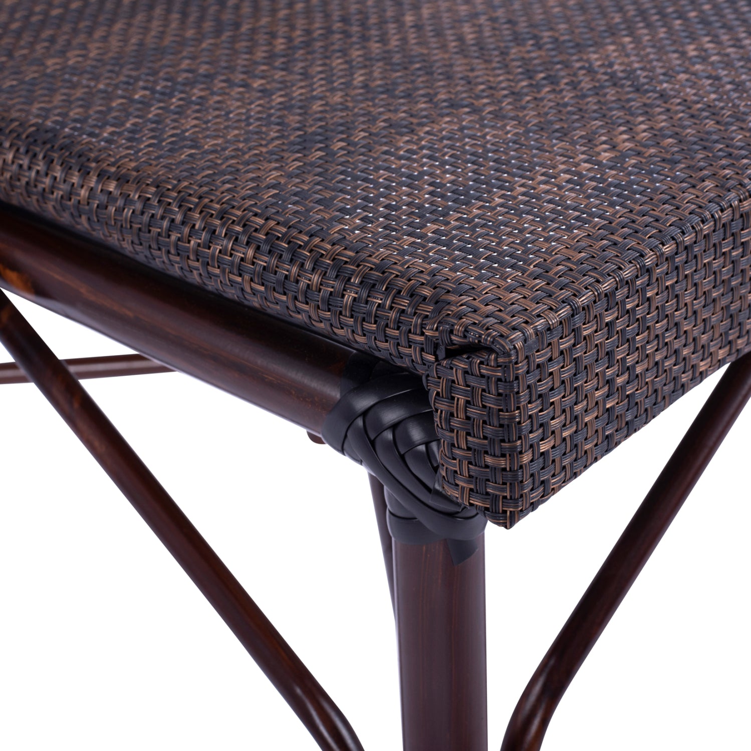 Стол Бамбу кафяв цвят 54x62x89