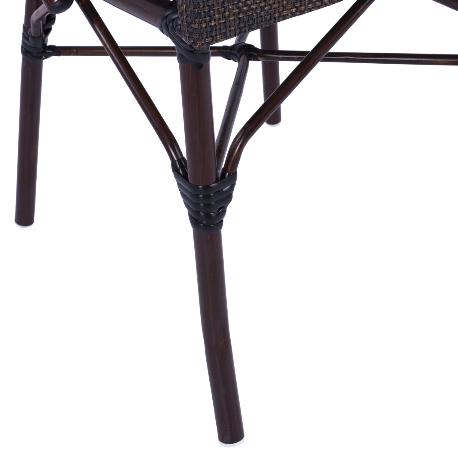 Стол Бамбу кафяв цвят 54x62x89