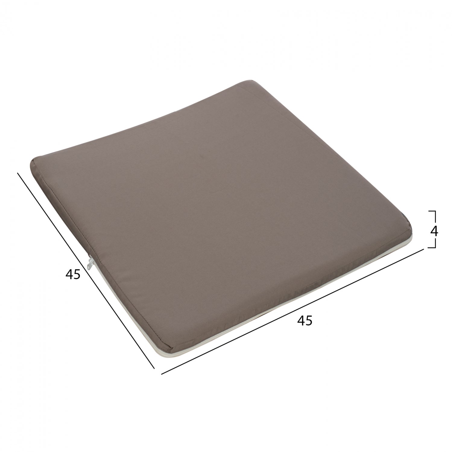 Възглавница за стол полиестер КГ11240.10P 45X45X4кг.