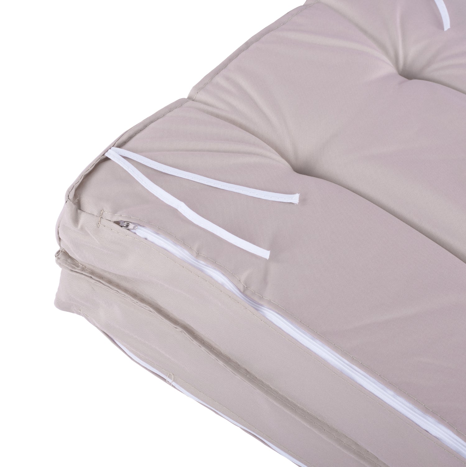 Възглавница бежов цвят 100x46x7