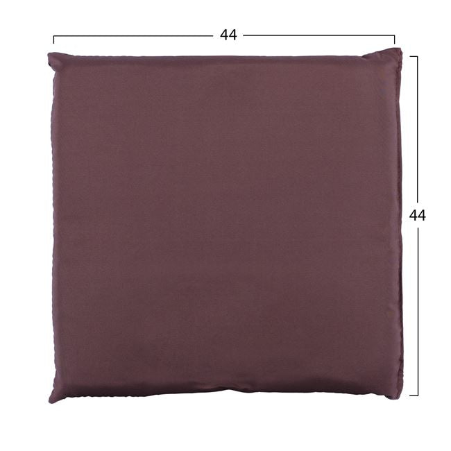 Възглавница за стол кафяв цвят 44/44/5.5см
