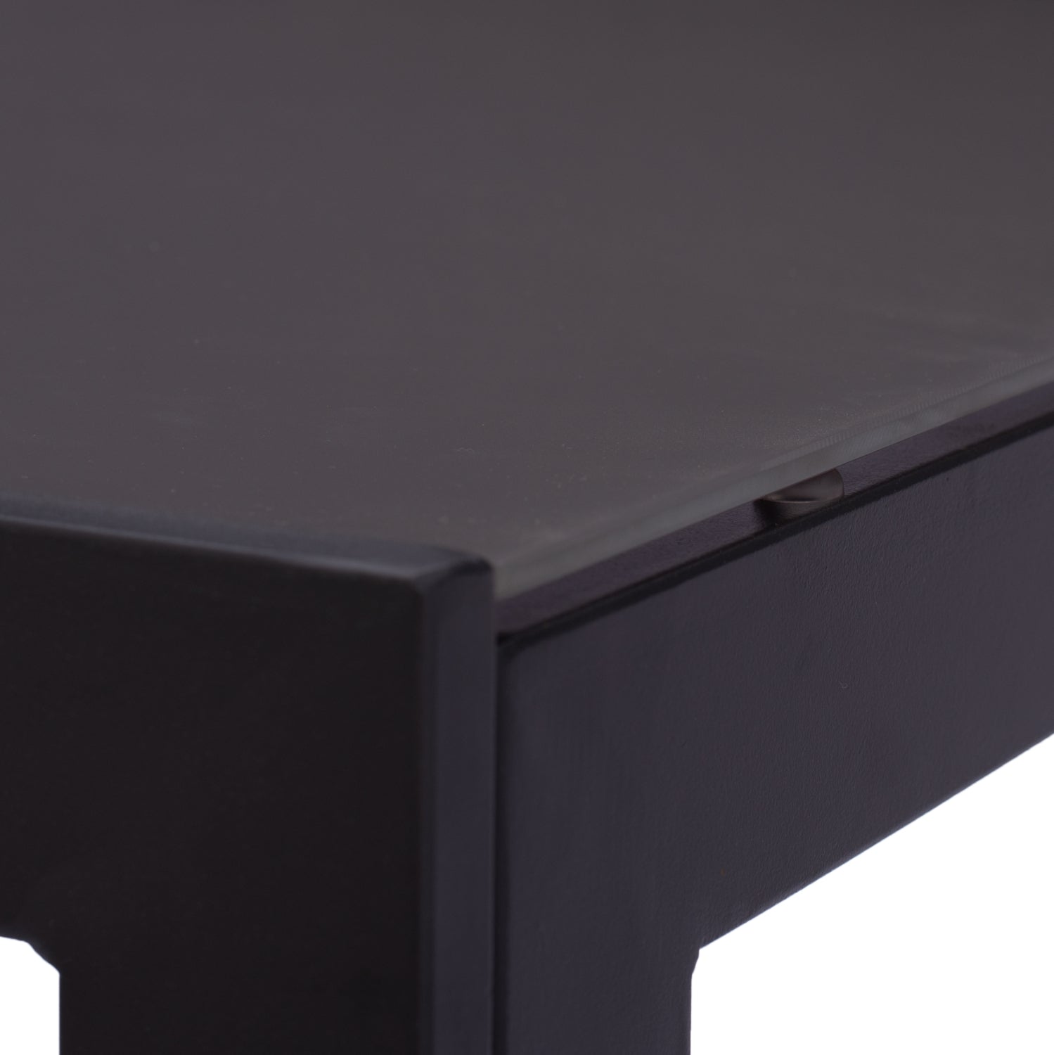 Маса метална правоъгълна 150х90х75 см -сив цвят